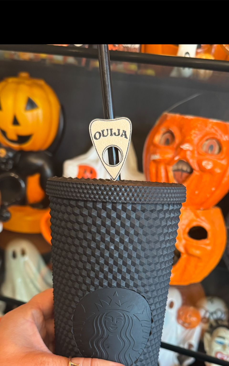 Ouija Straw Topper