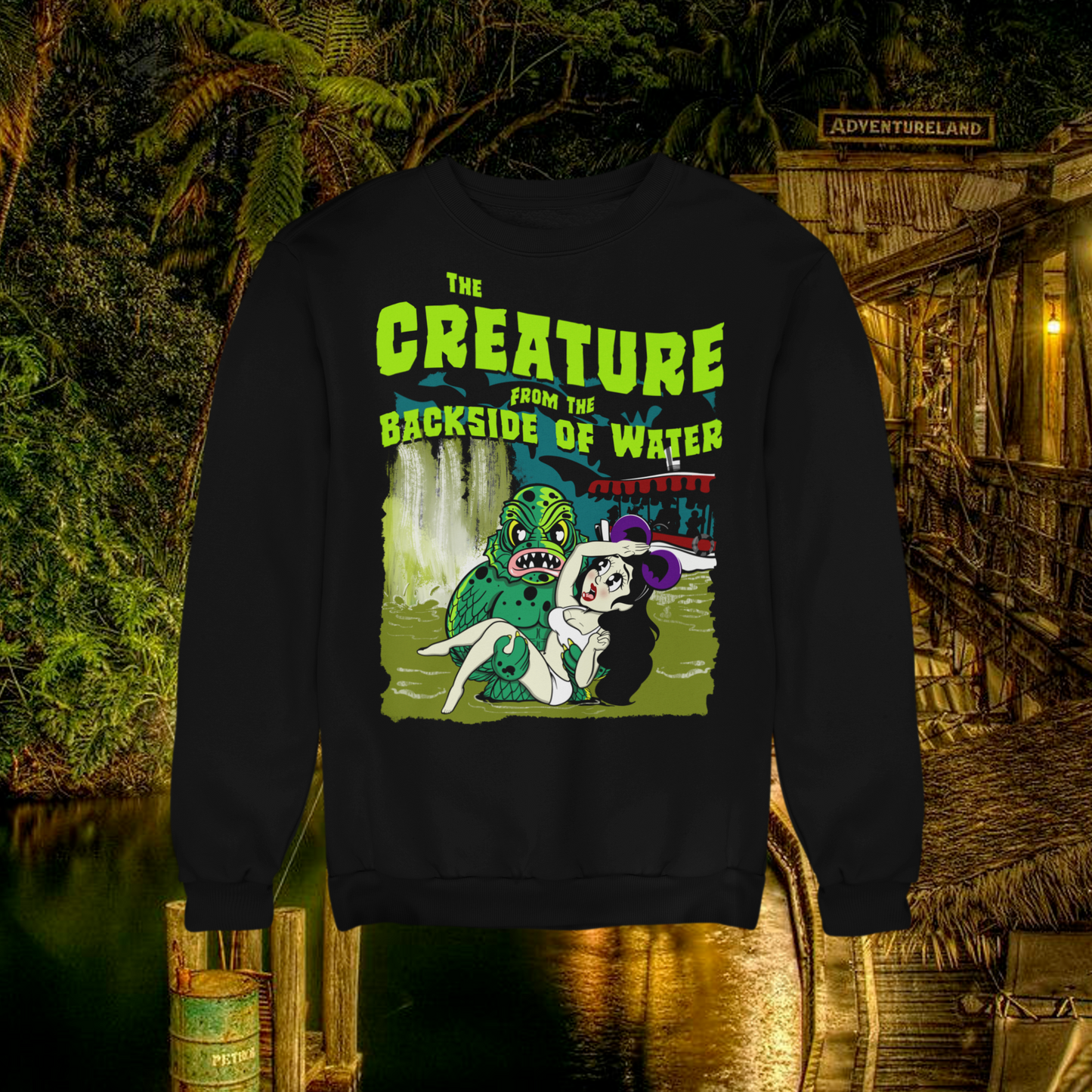 Creature From The Backside of Water shirt