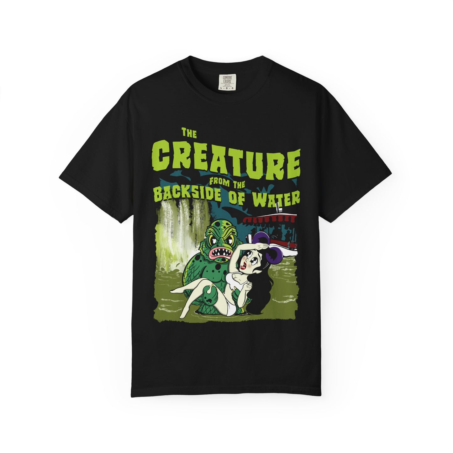 Creature from the backside of water shirt
