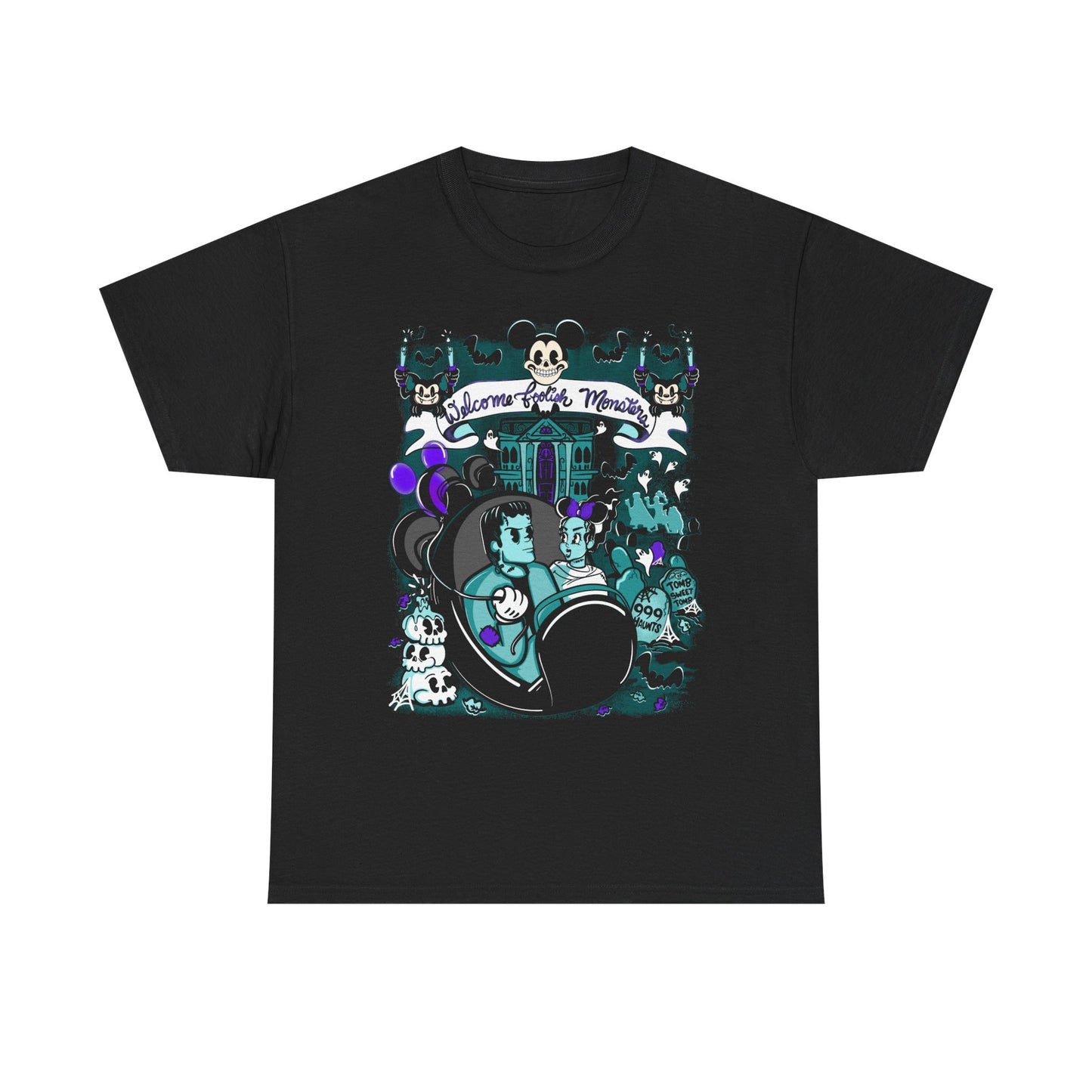 Welcome foolish monster t shirt