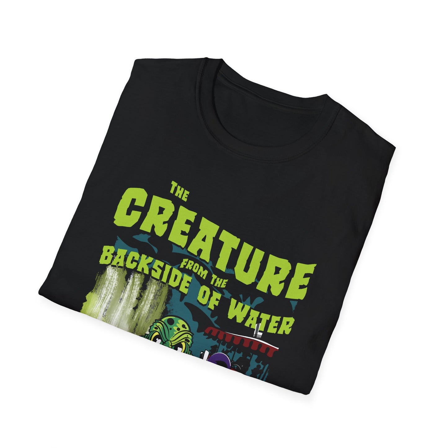 Creature From the Backside of Water Movie Poster T-Shirt
