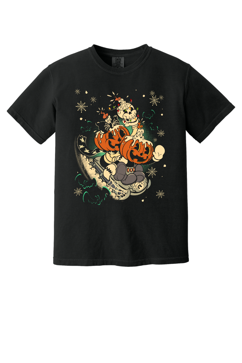 Carving through the Snow - officially licensed Natatat Studios design