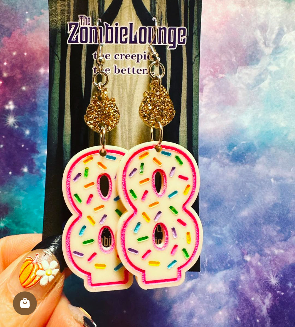 Birthday Candle Earrings