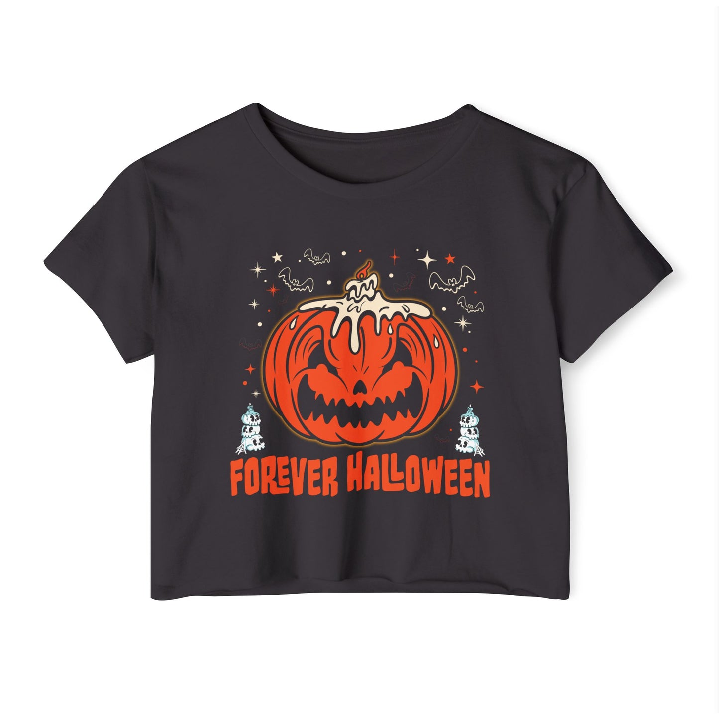Forever Halloween Crop Top - Womens
