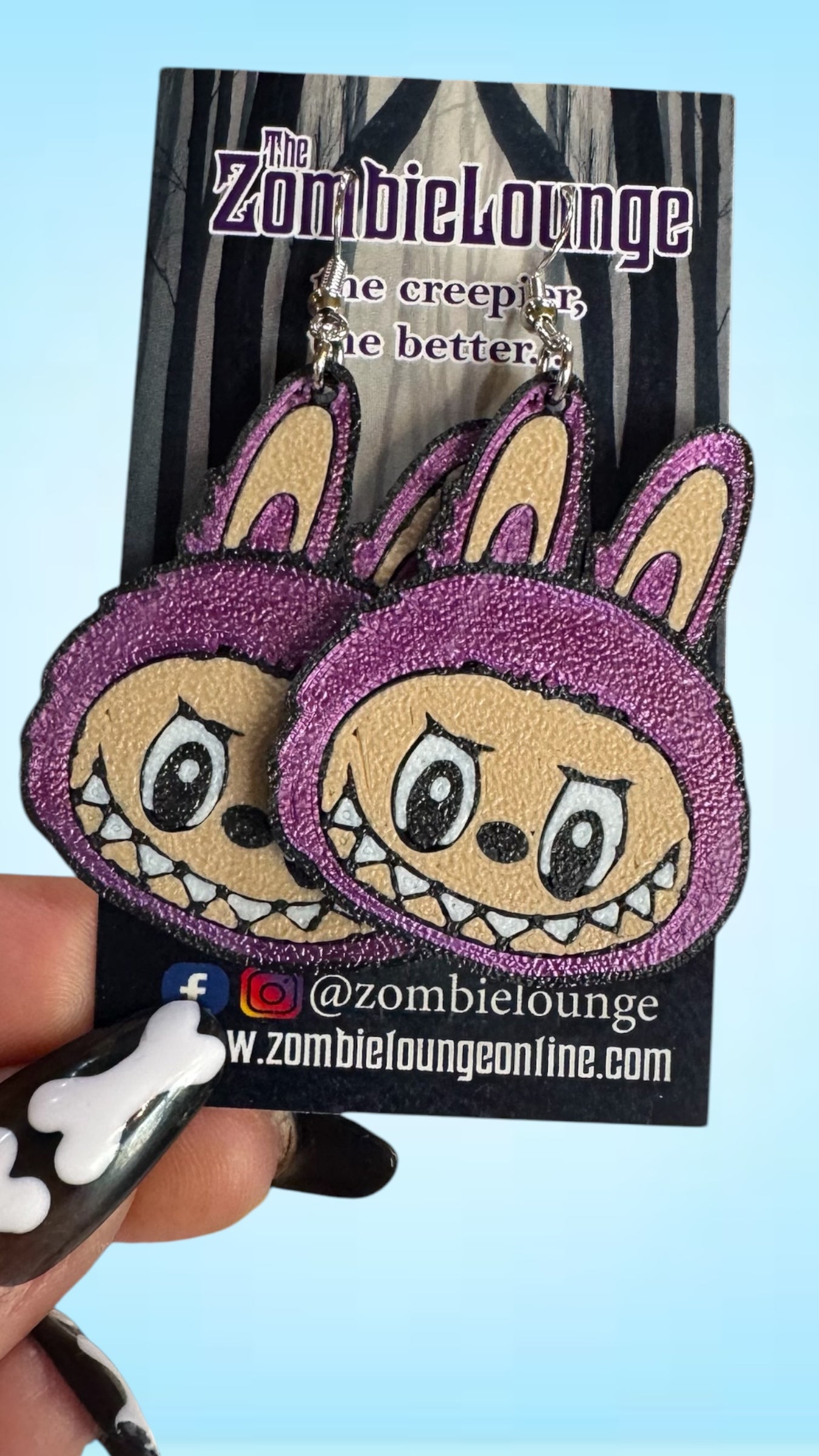 Cute Monster Earrings