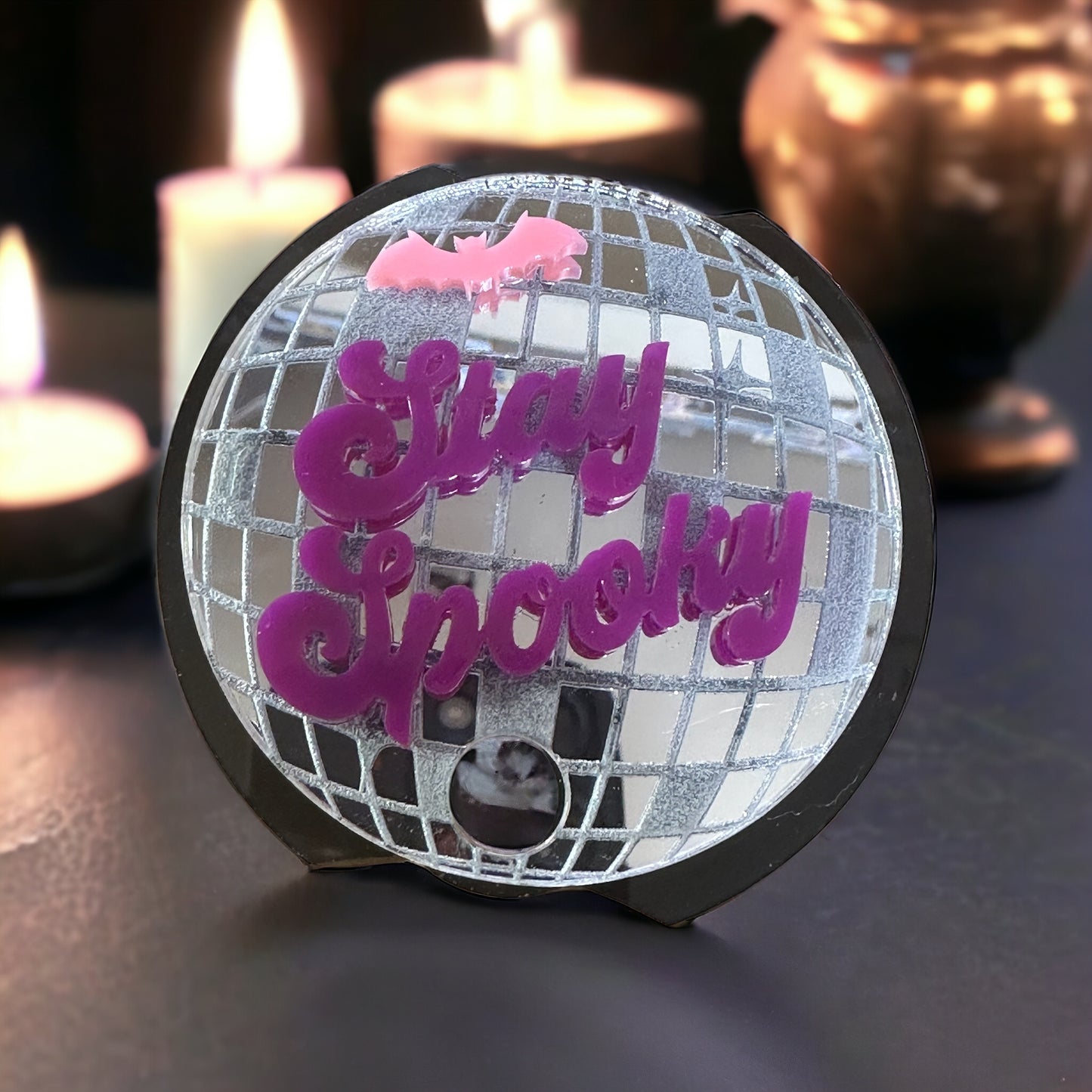 Disco Ball Tumbler Topper