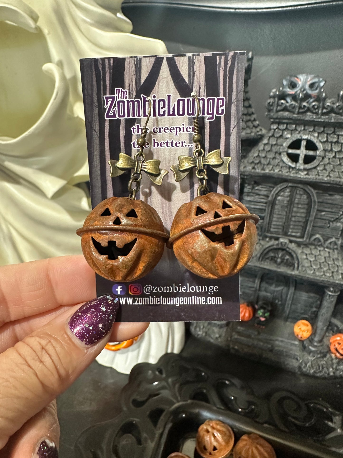 Pumpkin Bells Earrings