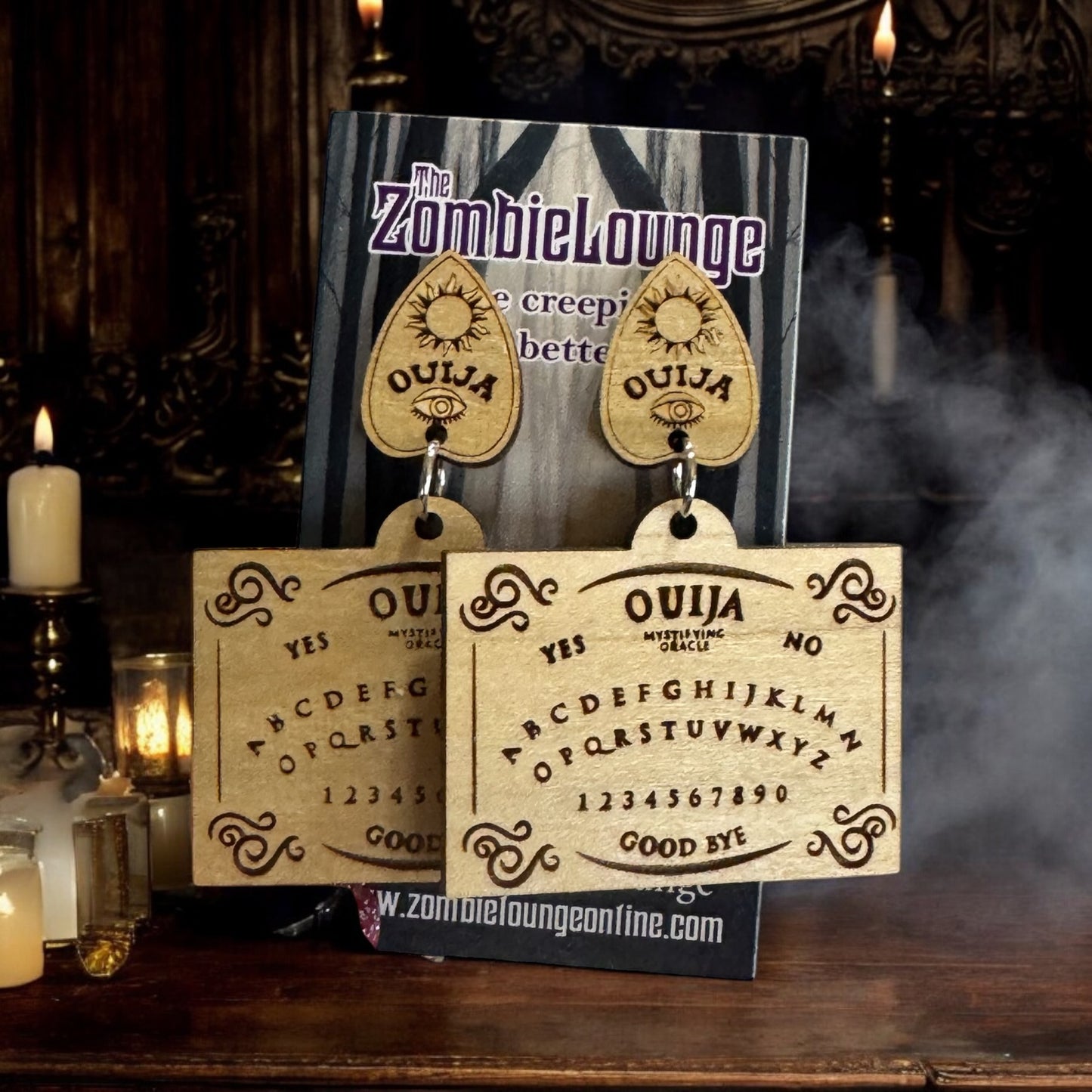 Ouija Board Earrings