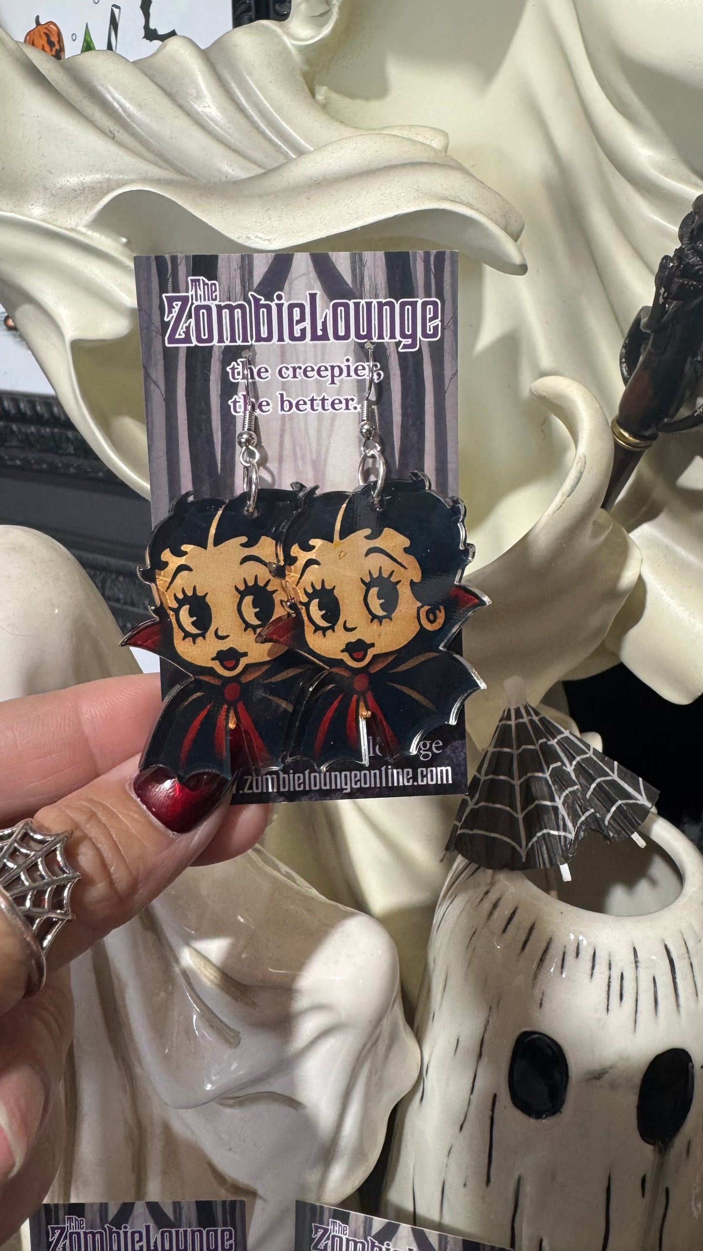 Spooky Betty Earrings