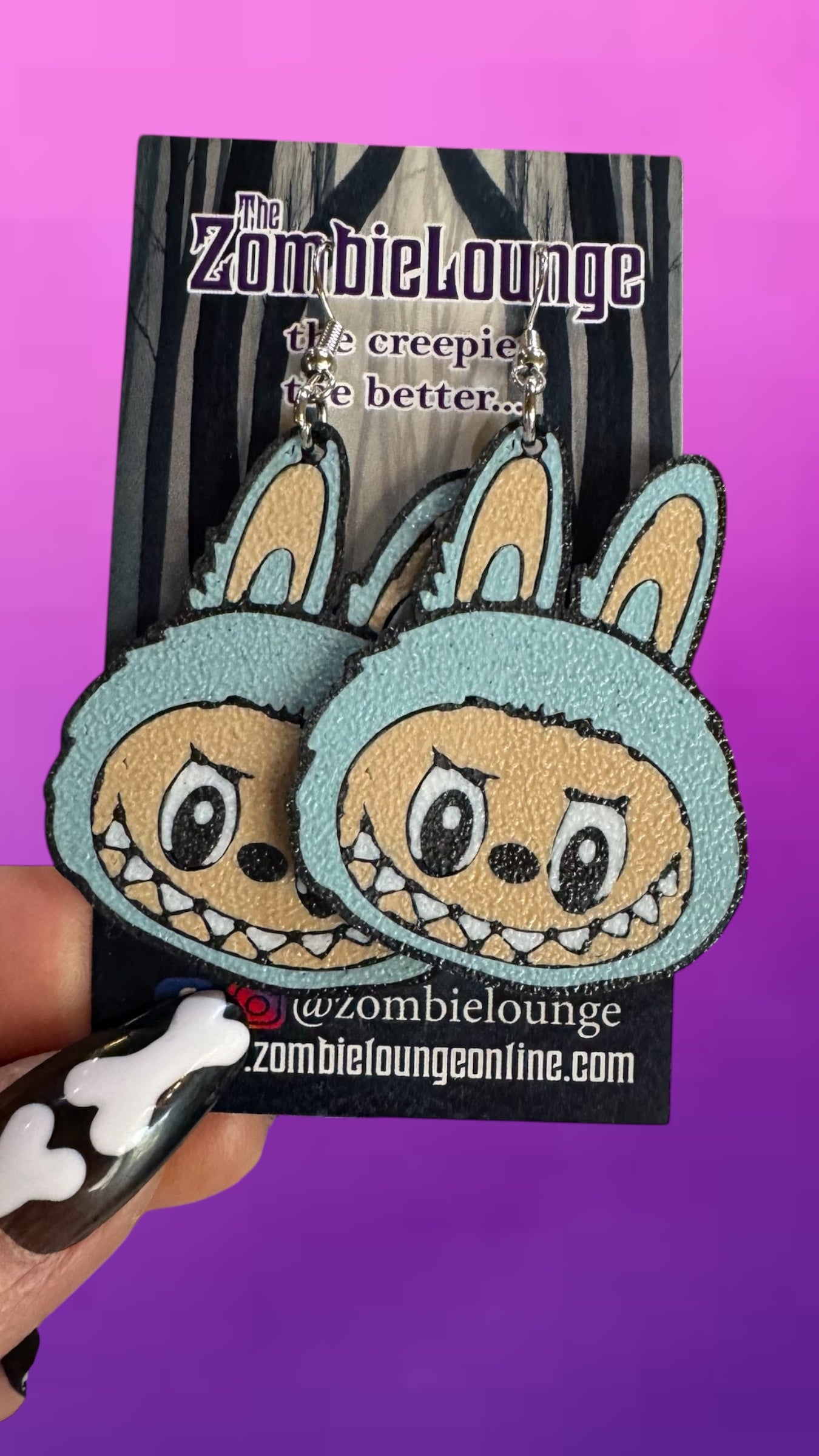 Cute Monster Earrings