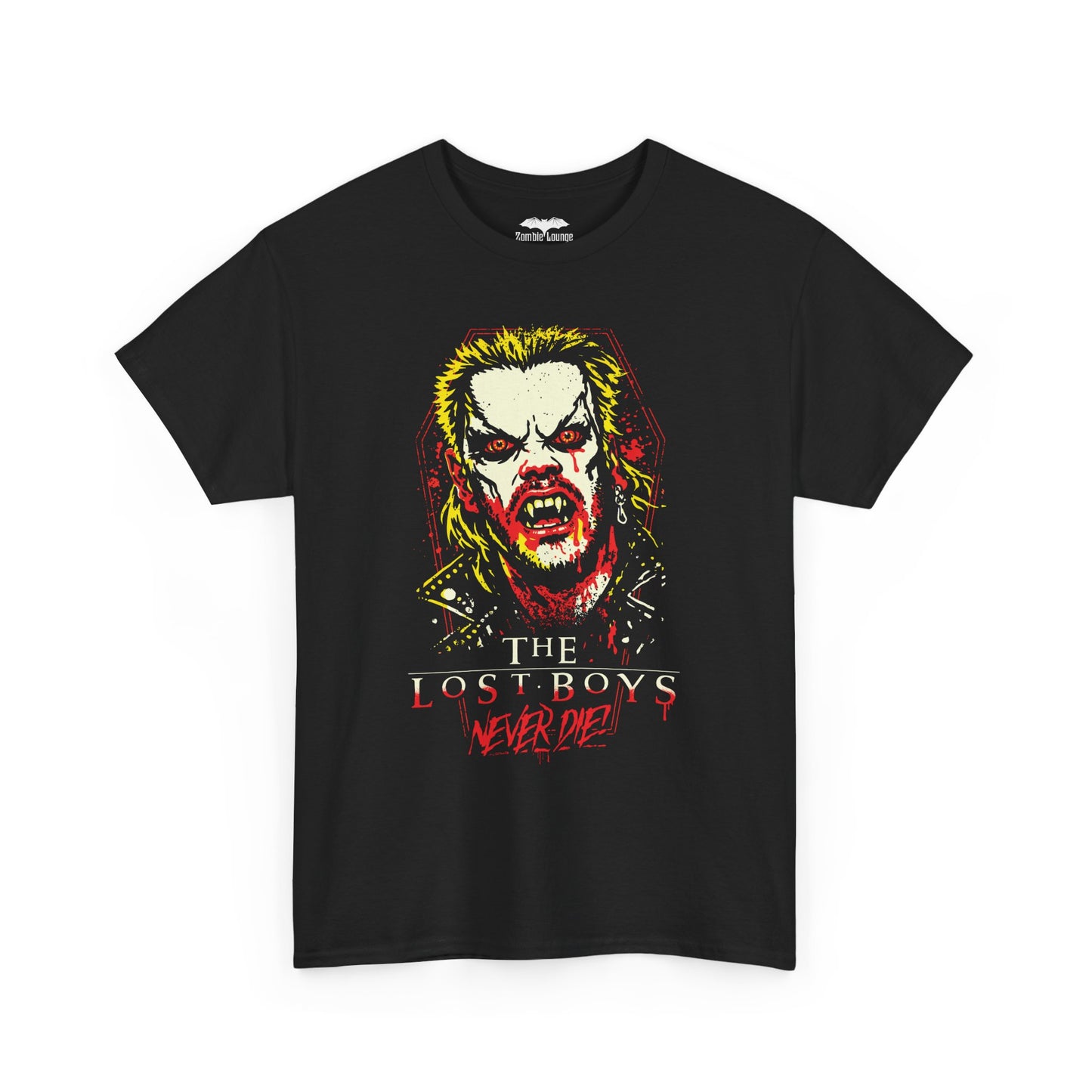 Lost Boys Never Die T-Shirt — Cult Classic Vampire Movie Tee