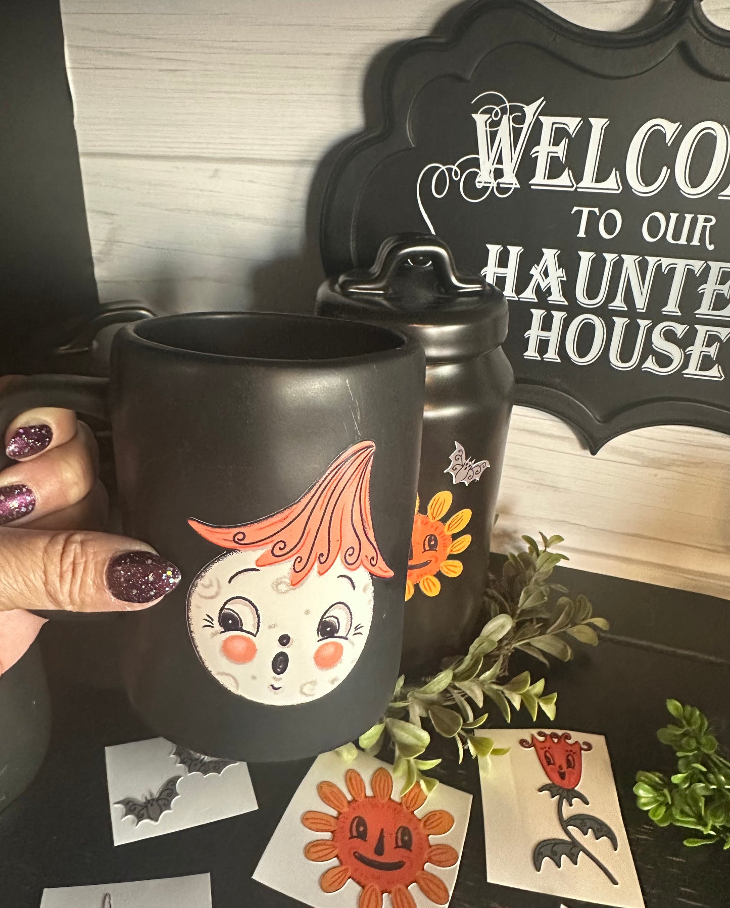 Spooky Luna’s Garden Decals