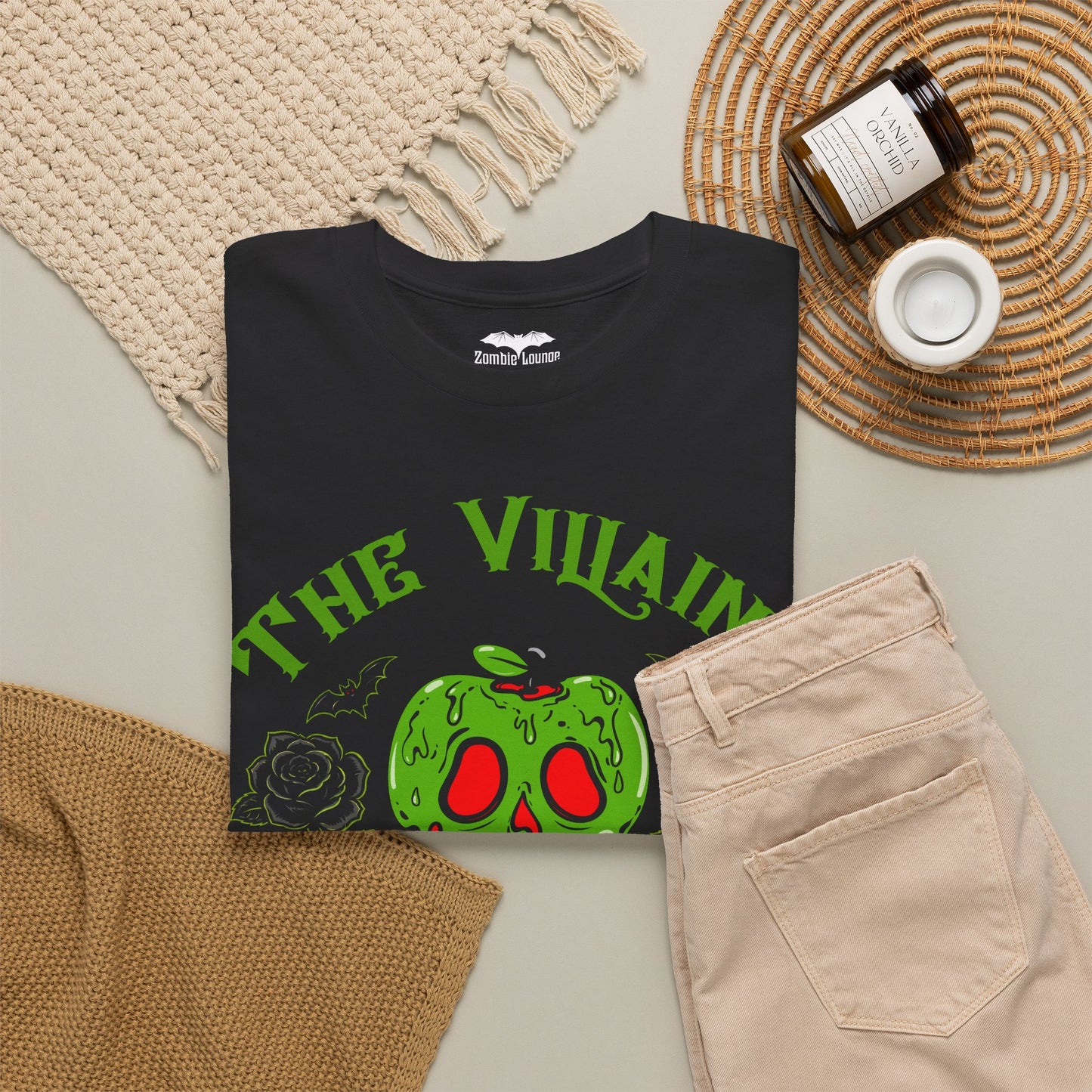 Villains Social Club Tee — Poison Apple T-Shirt