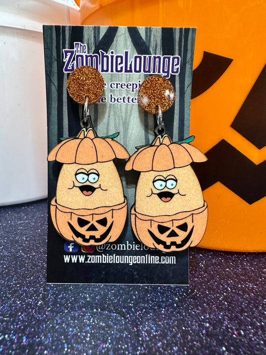 Halloween Nugget Earrings