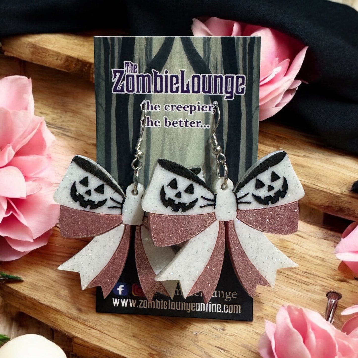 Valloween Bow Earrings