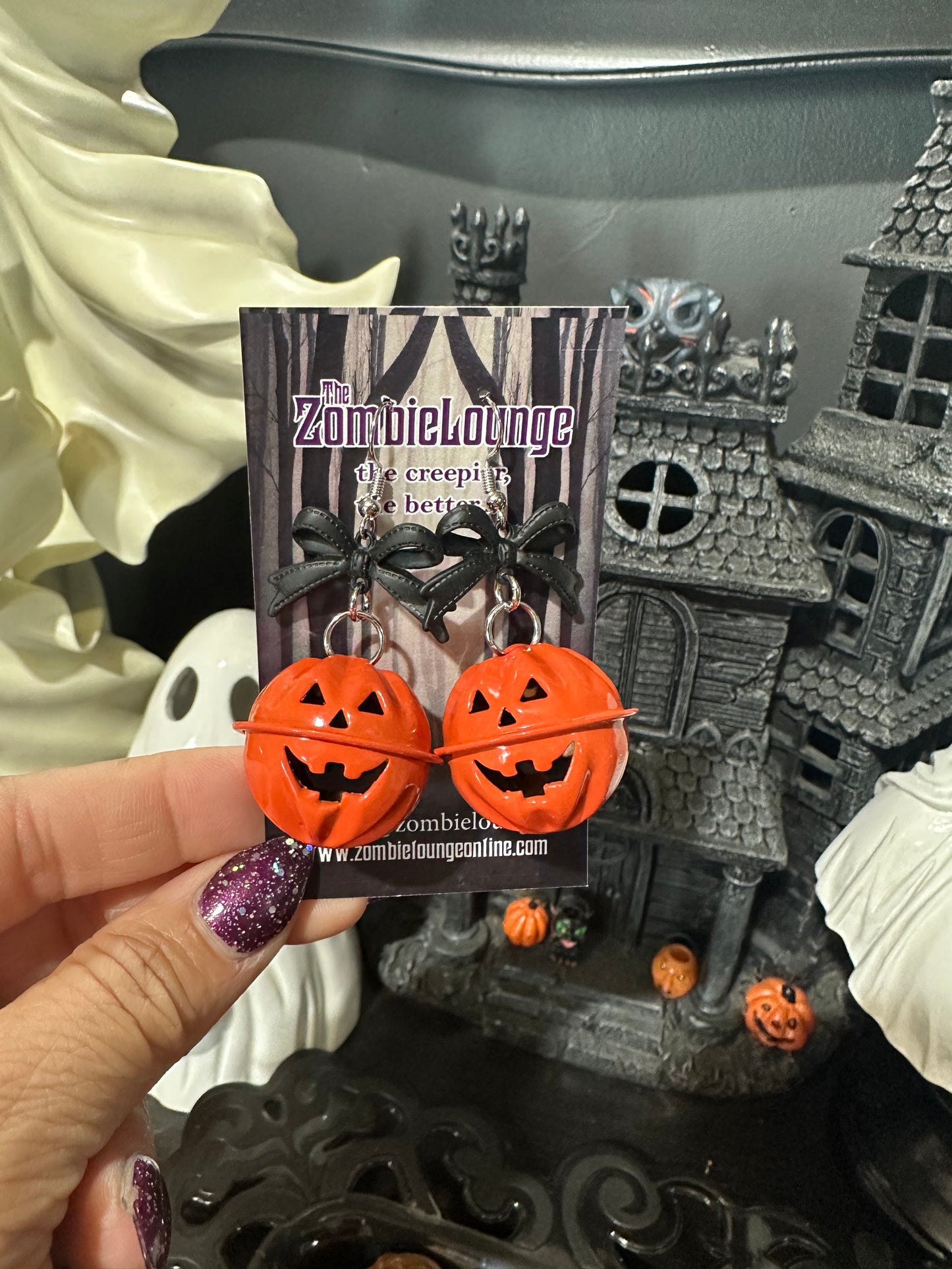 Pumpkin Bells Earrings