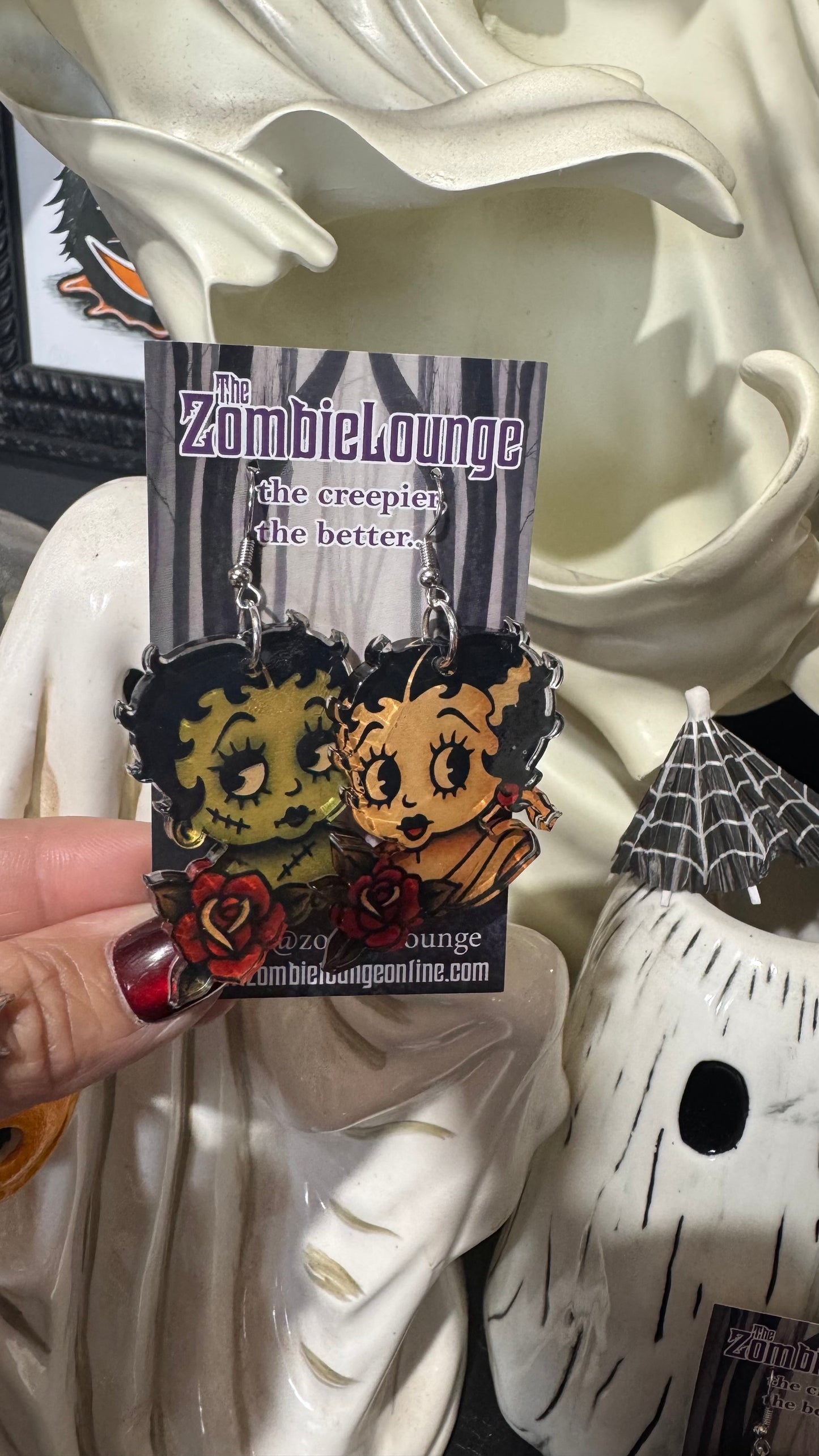 Spooky Betty Earrings