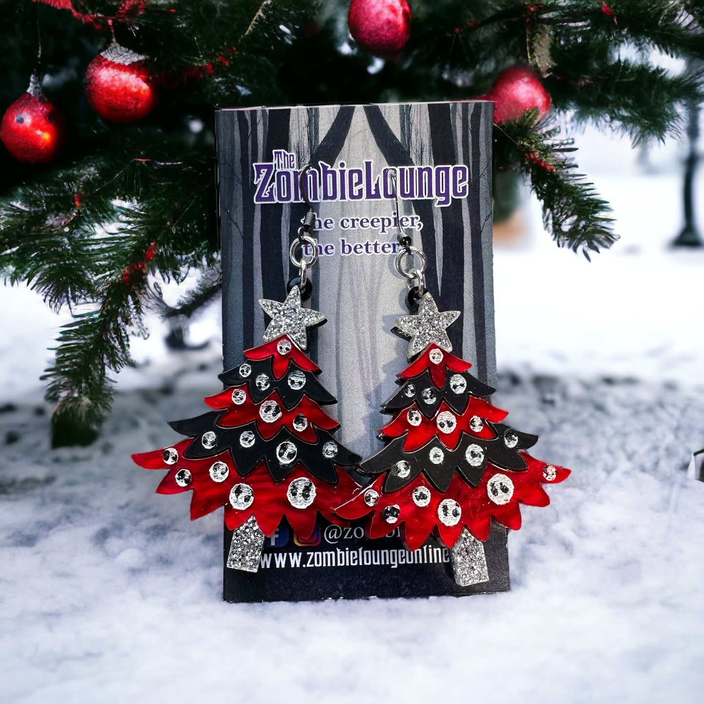 Christmas Tree Earrings
