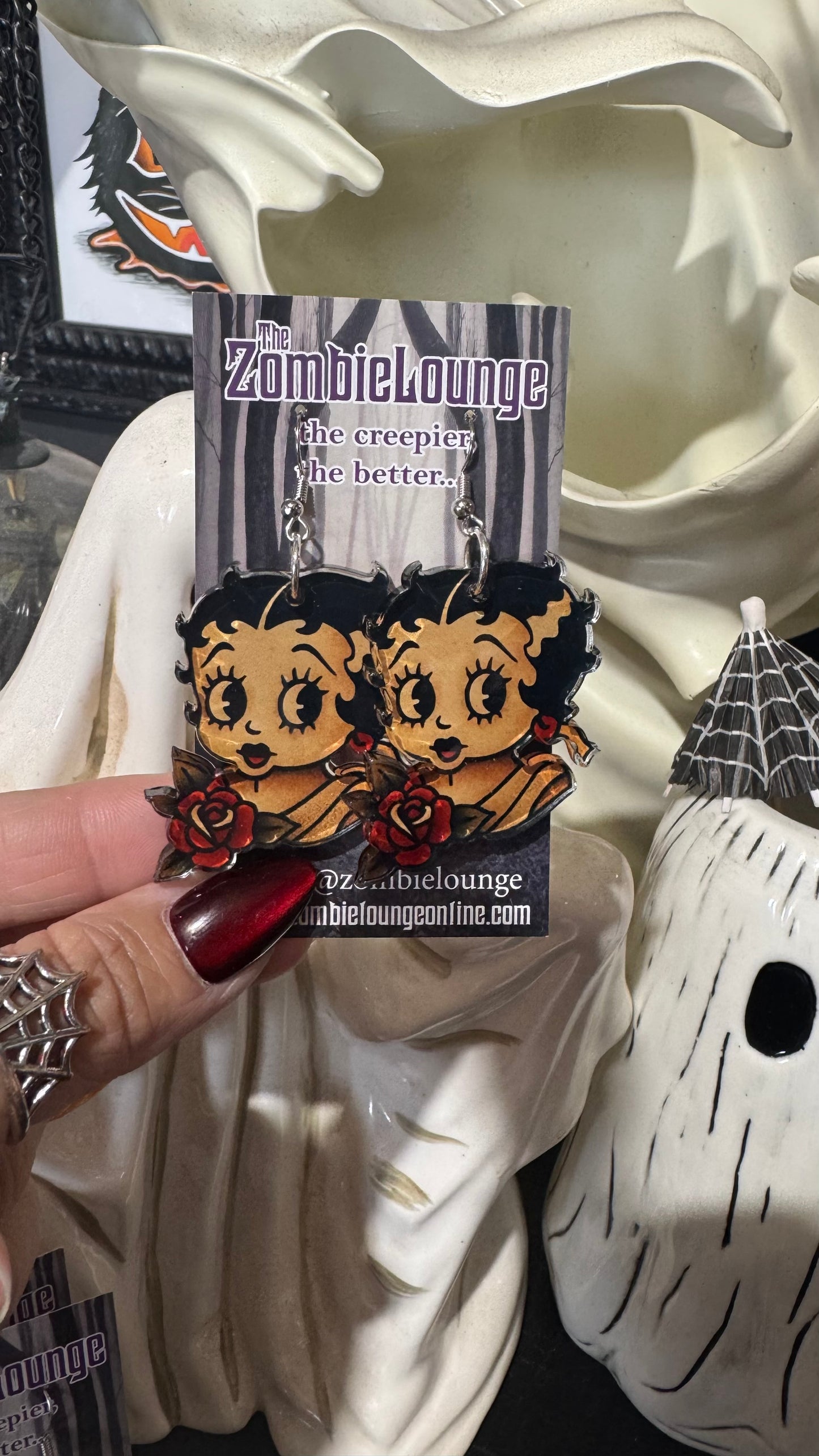 Spooky Betty Earrings