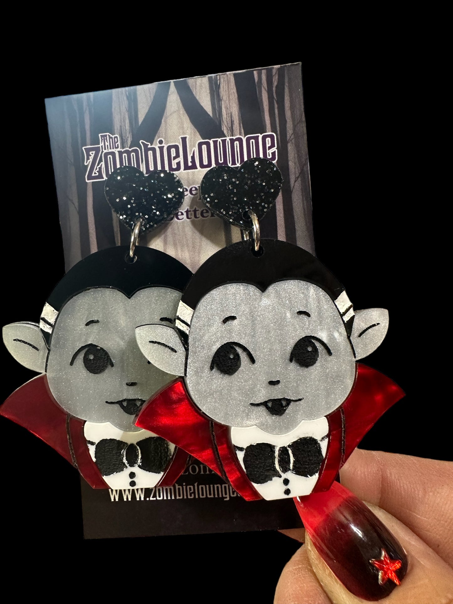 Kewpie Dracula Earrings