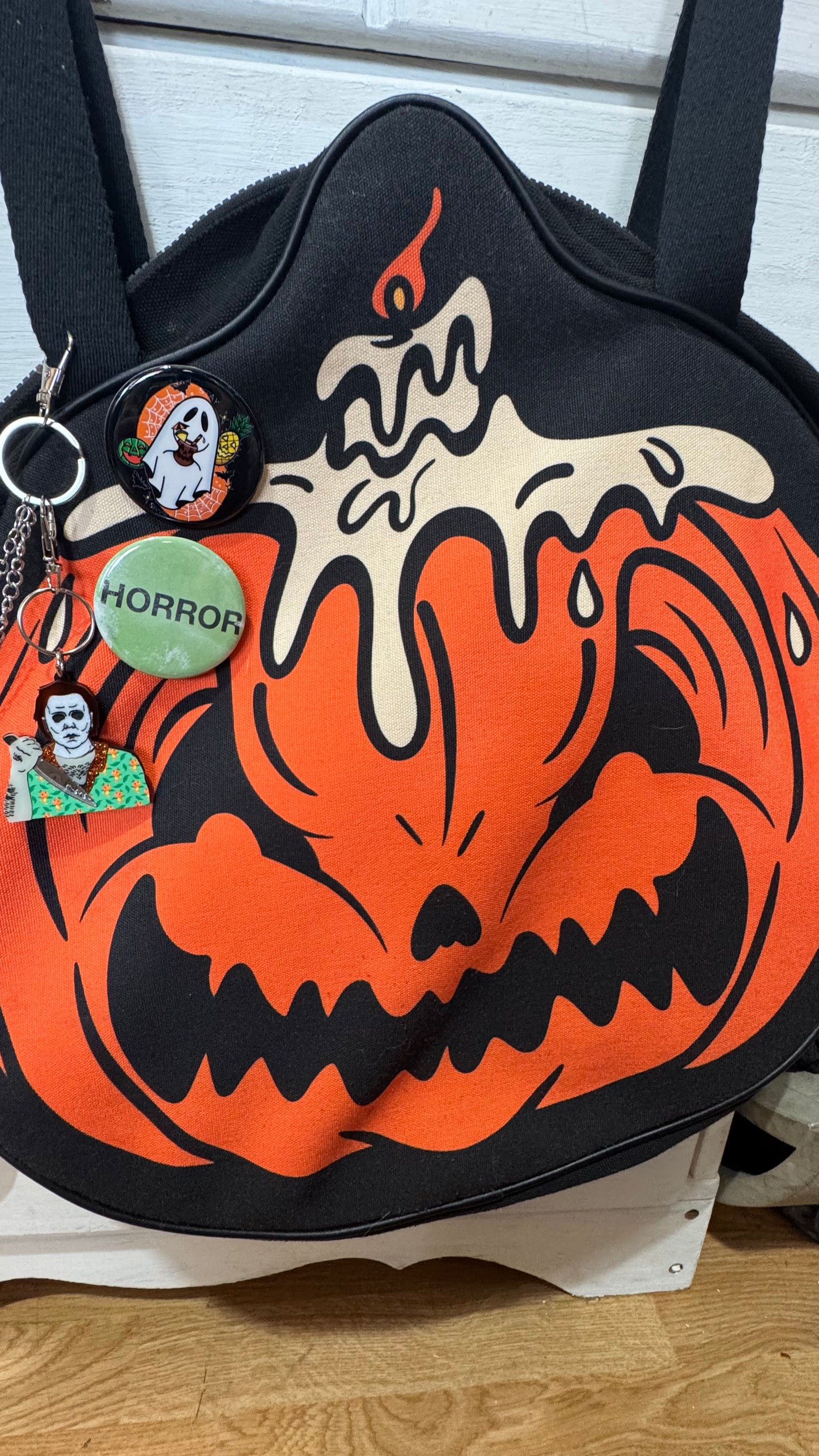 Summer Killer Earrings and bag charm