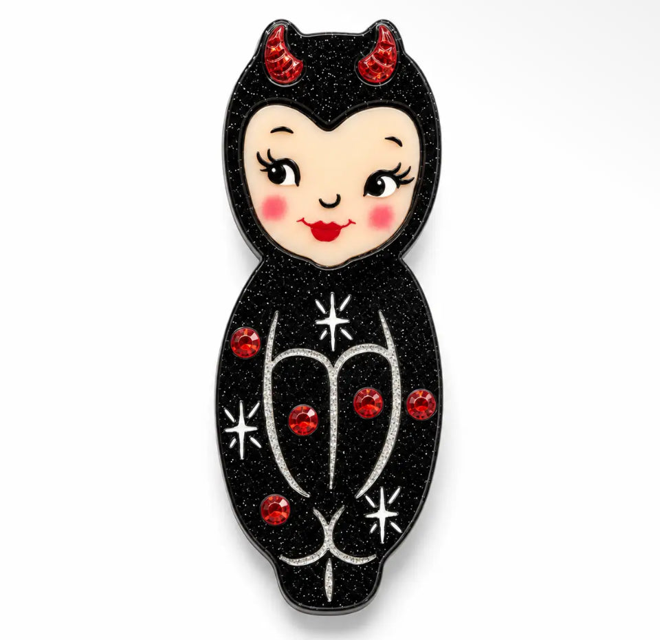 Midnight Mischief Brooch