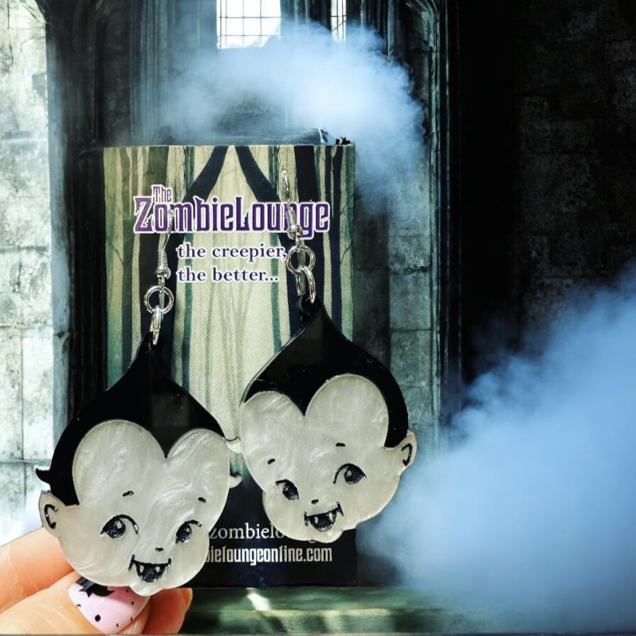 Kewpie Vampire Earrings