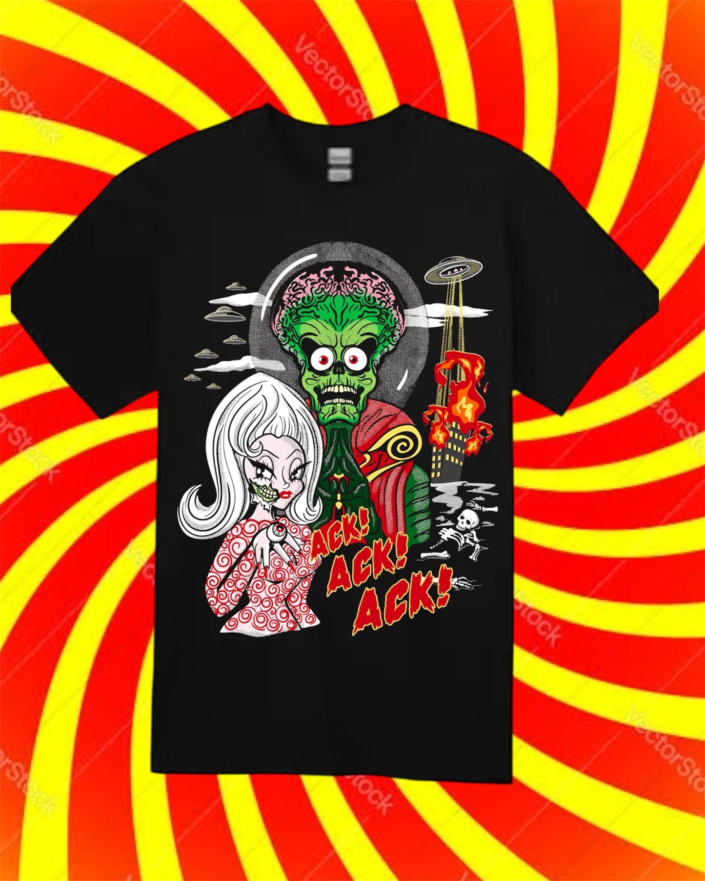 Alien Invasion t shirt