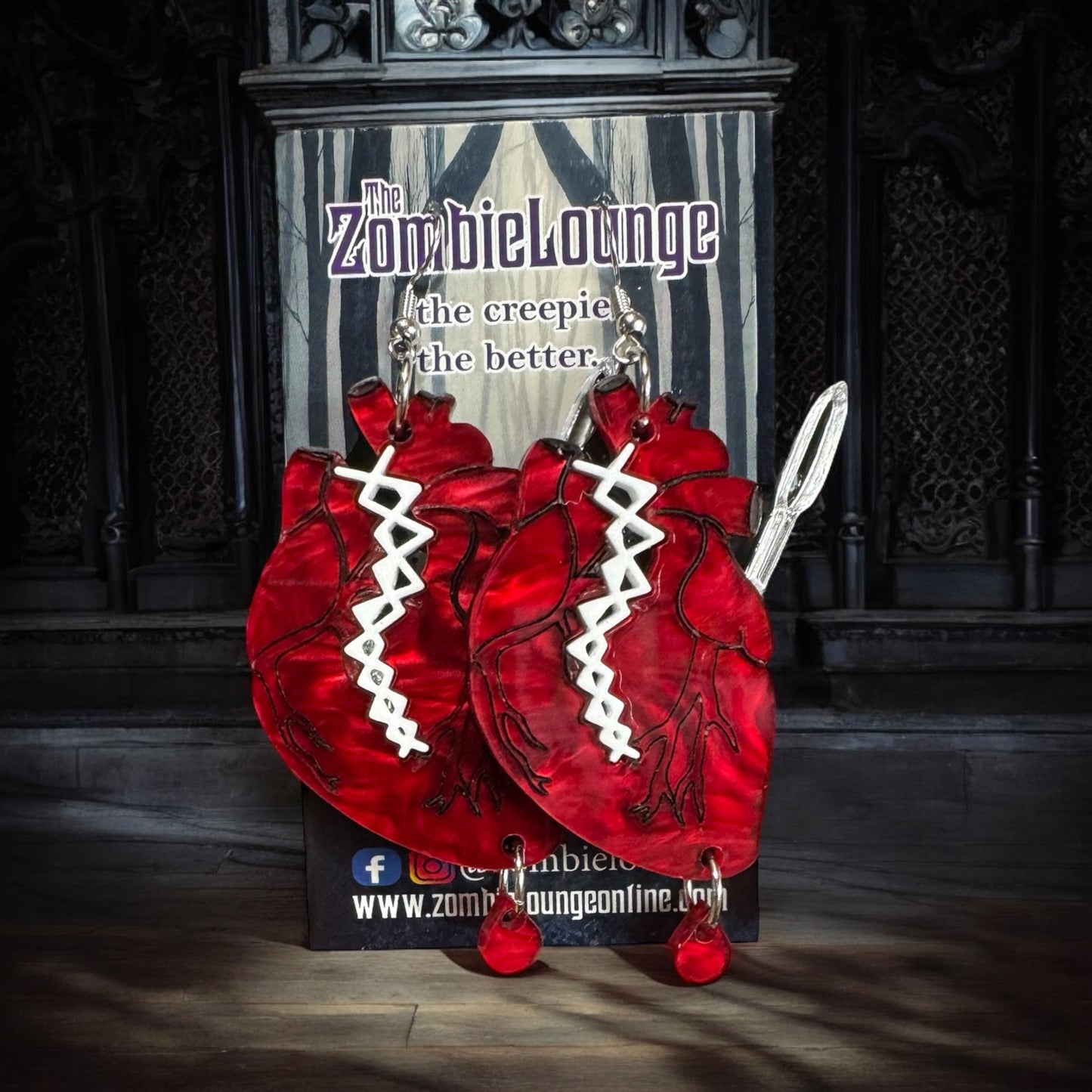 Broken Heart Earrings