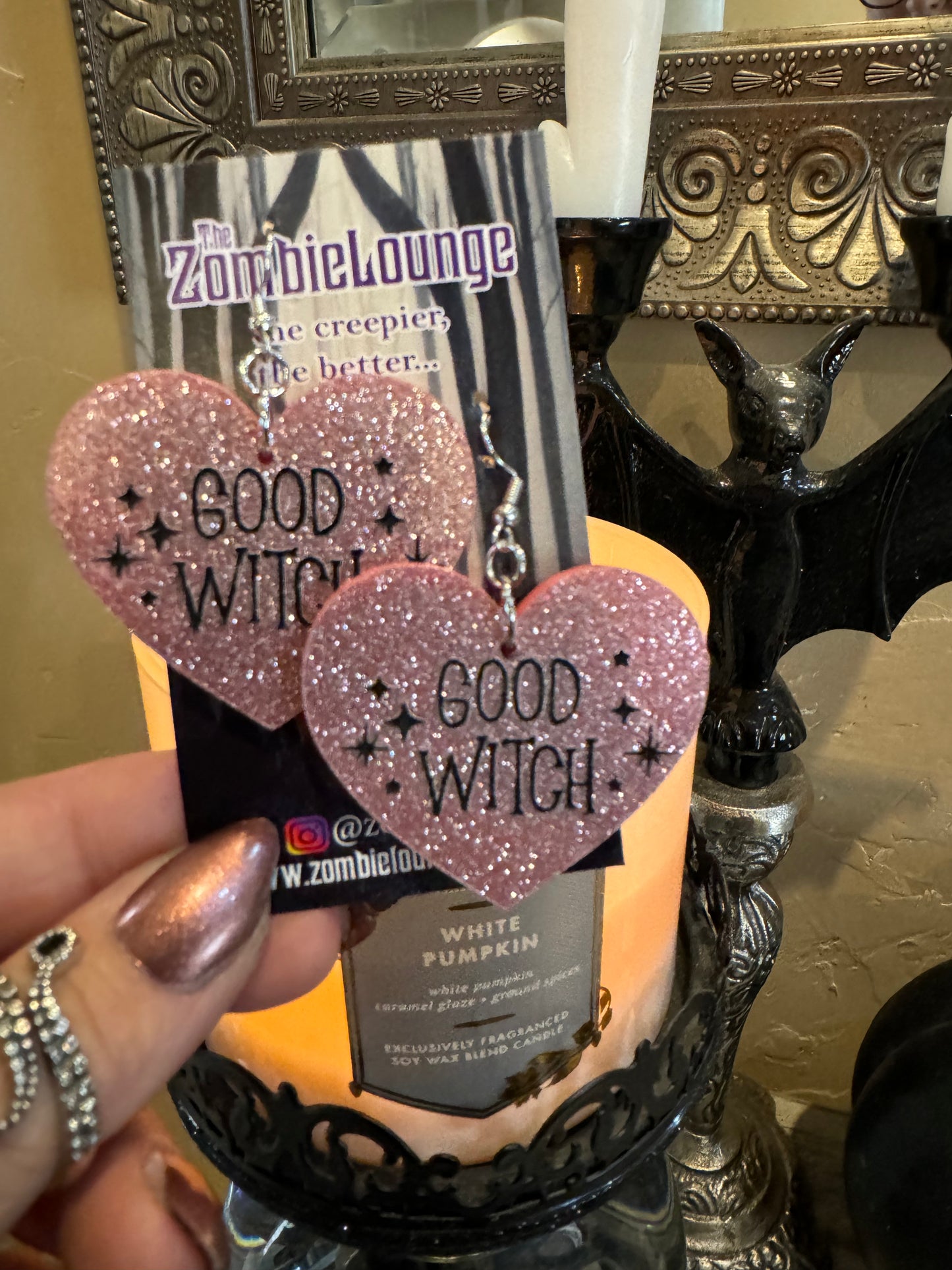 Witch Heart Earrings