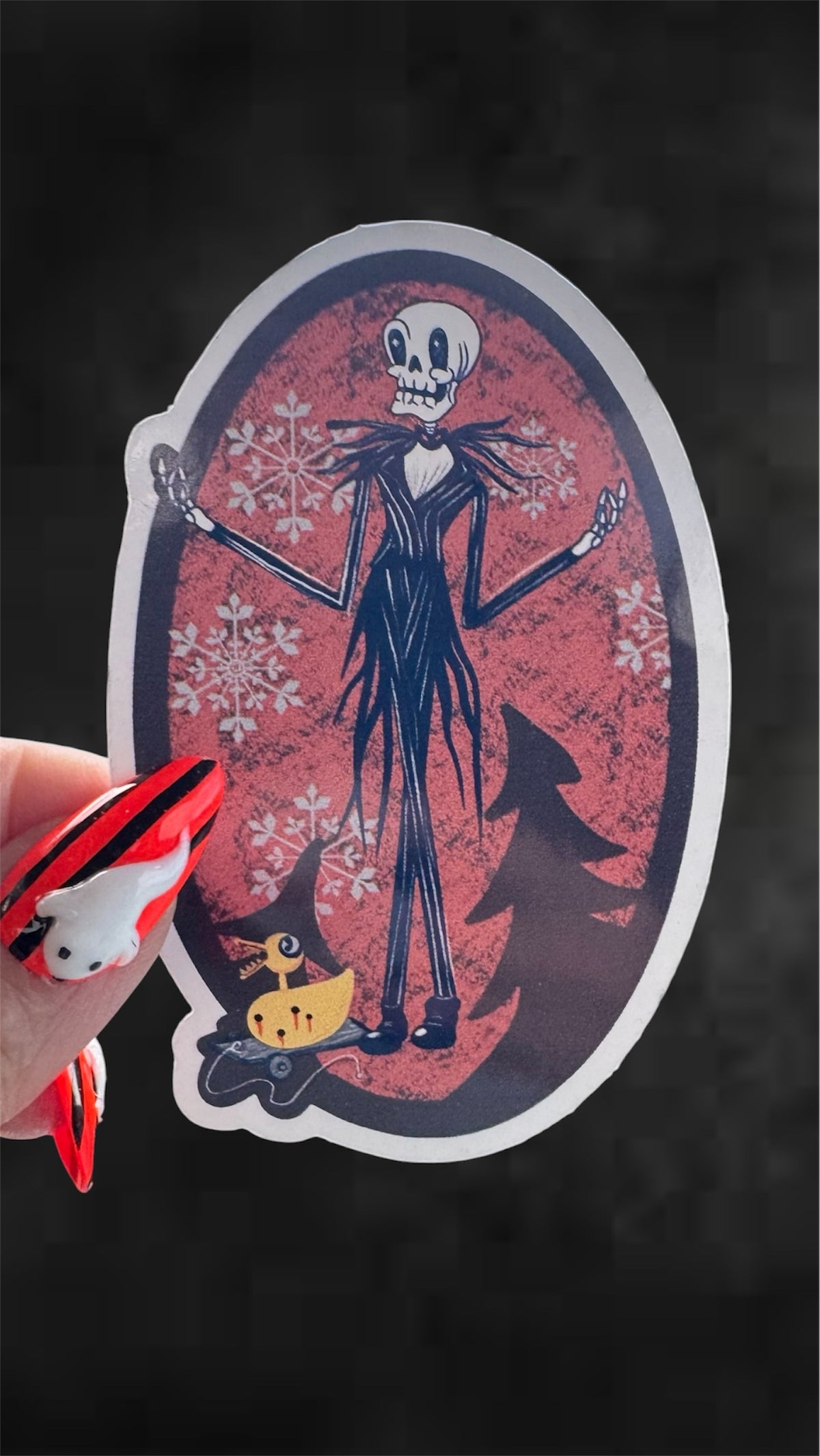 Christmas Jack Sticker