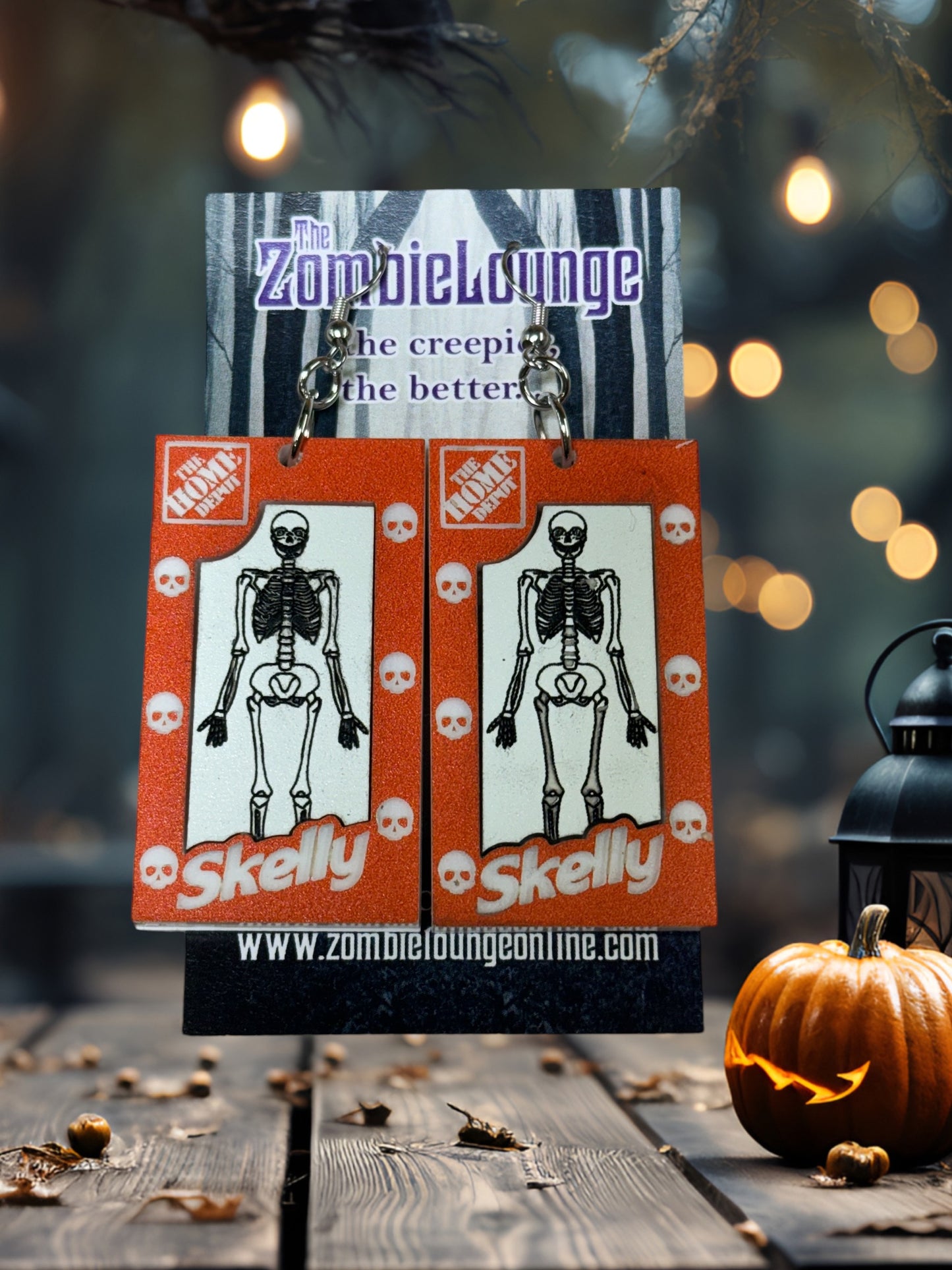 Skelly Skeleton Earrings