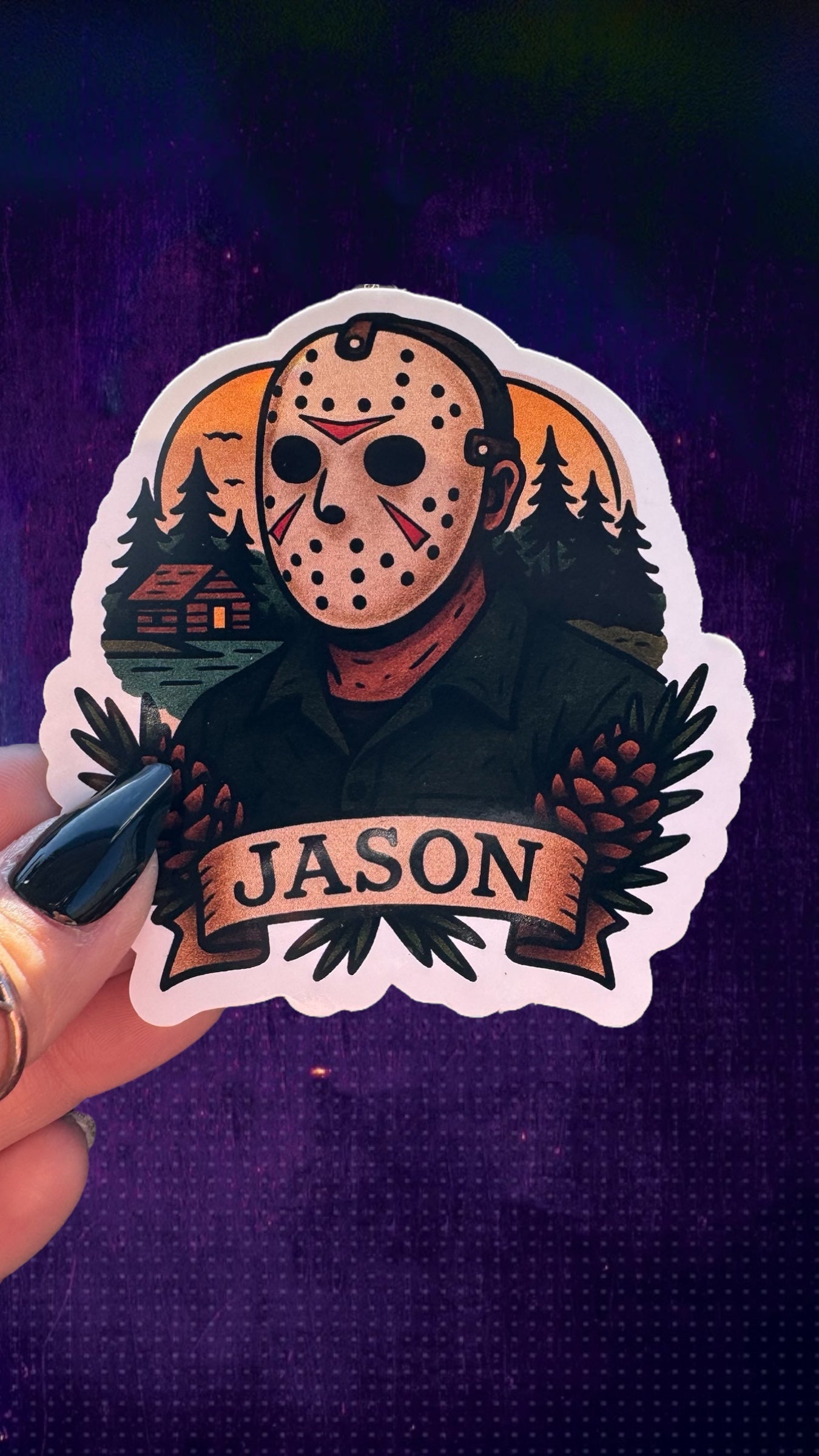 Jason Tattoo Sticker