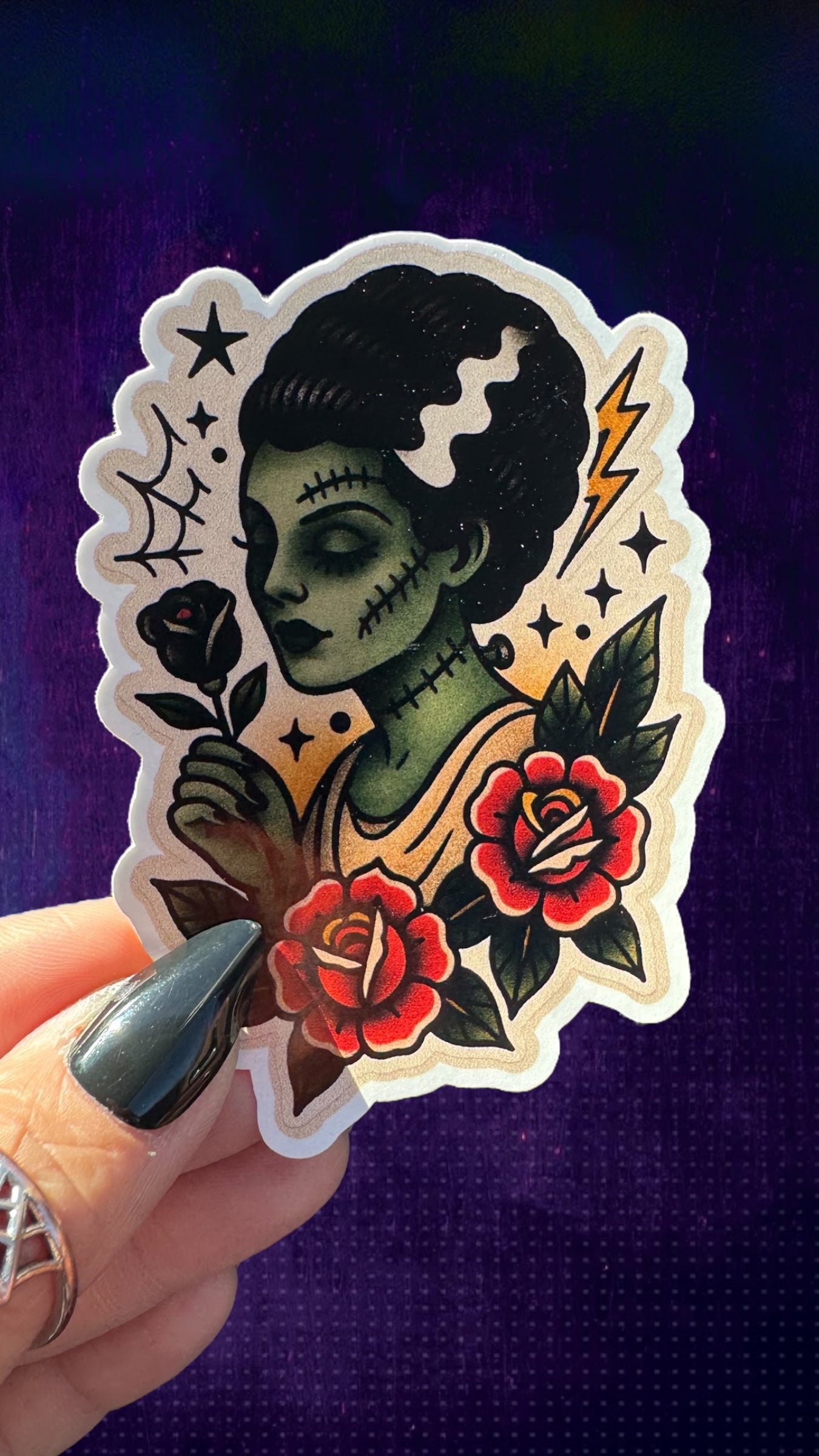 Vintage Bride Sticker