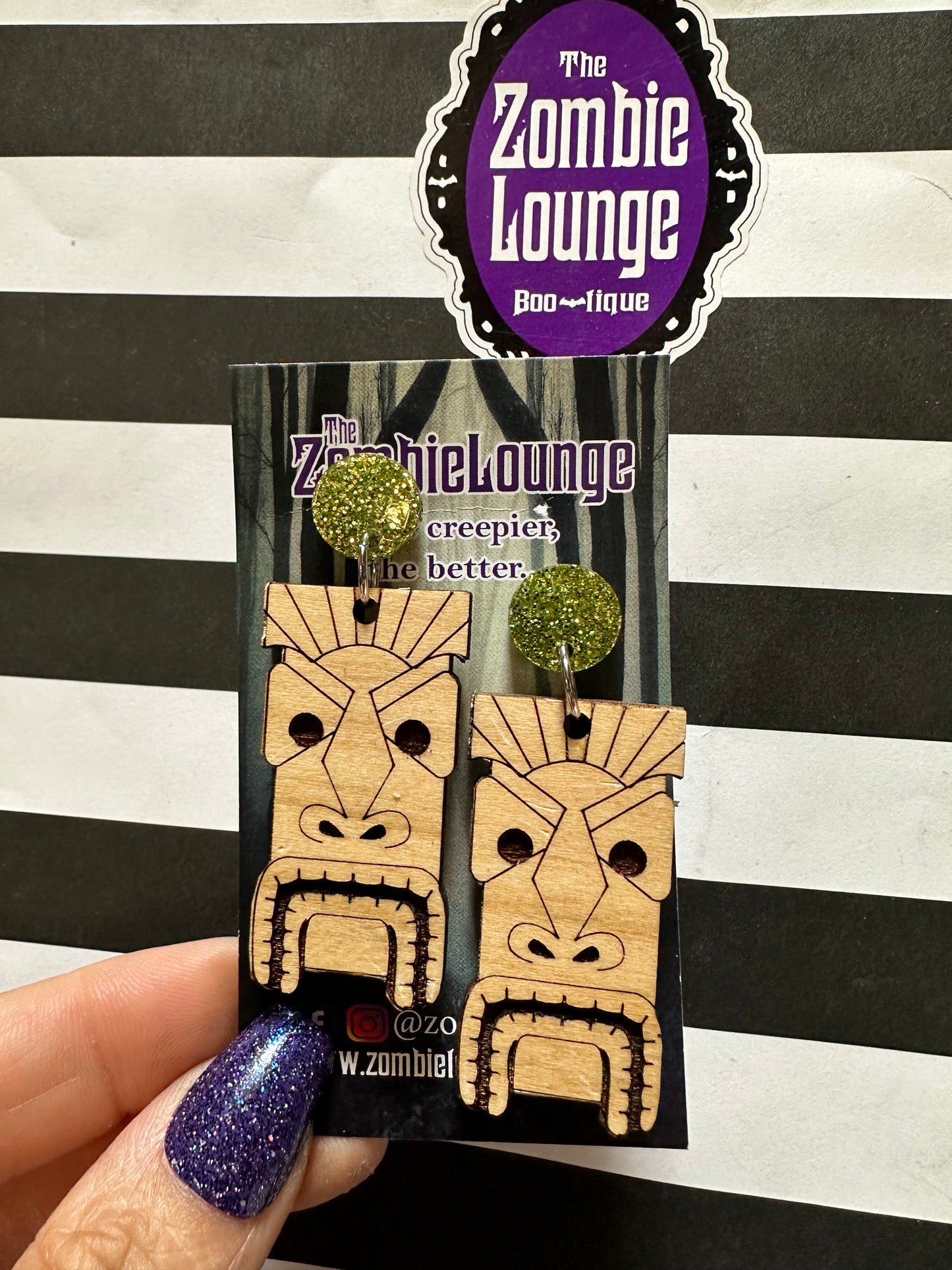 Tiki Earrings