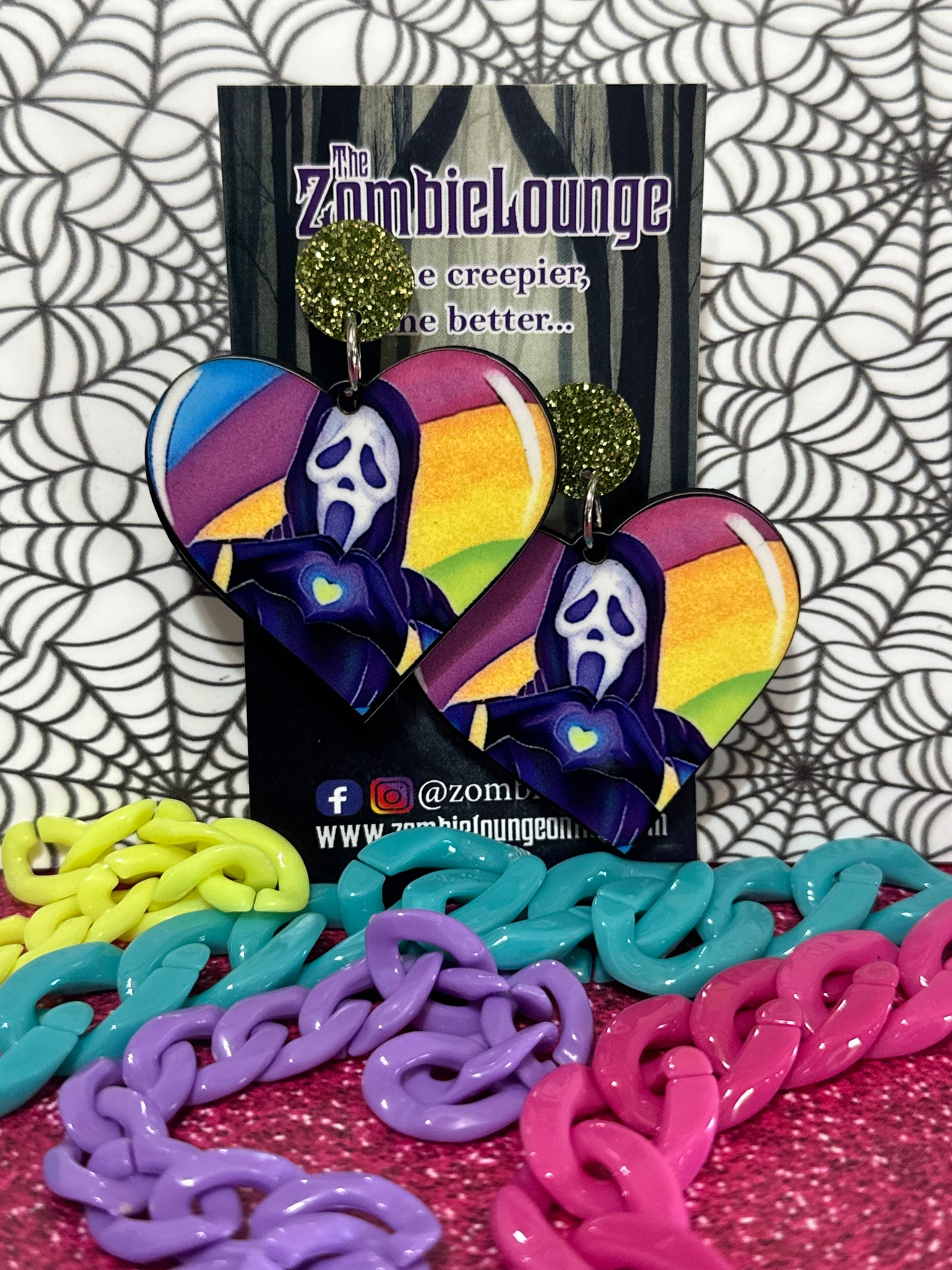 Pastel Slasher Earrings