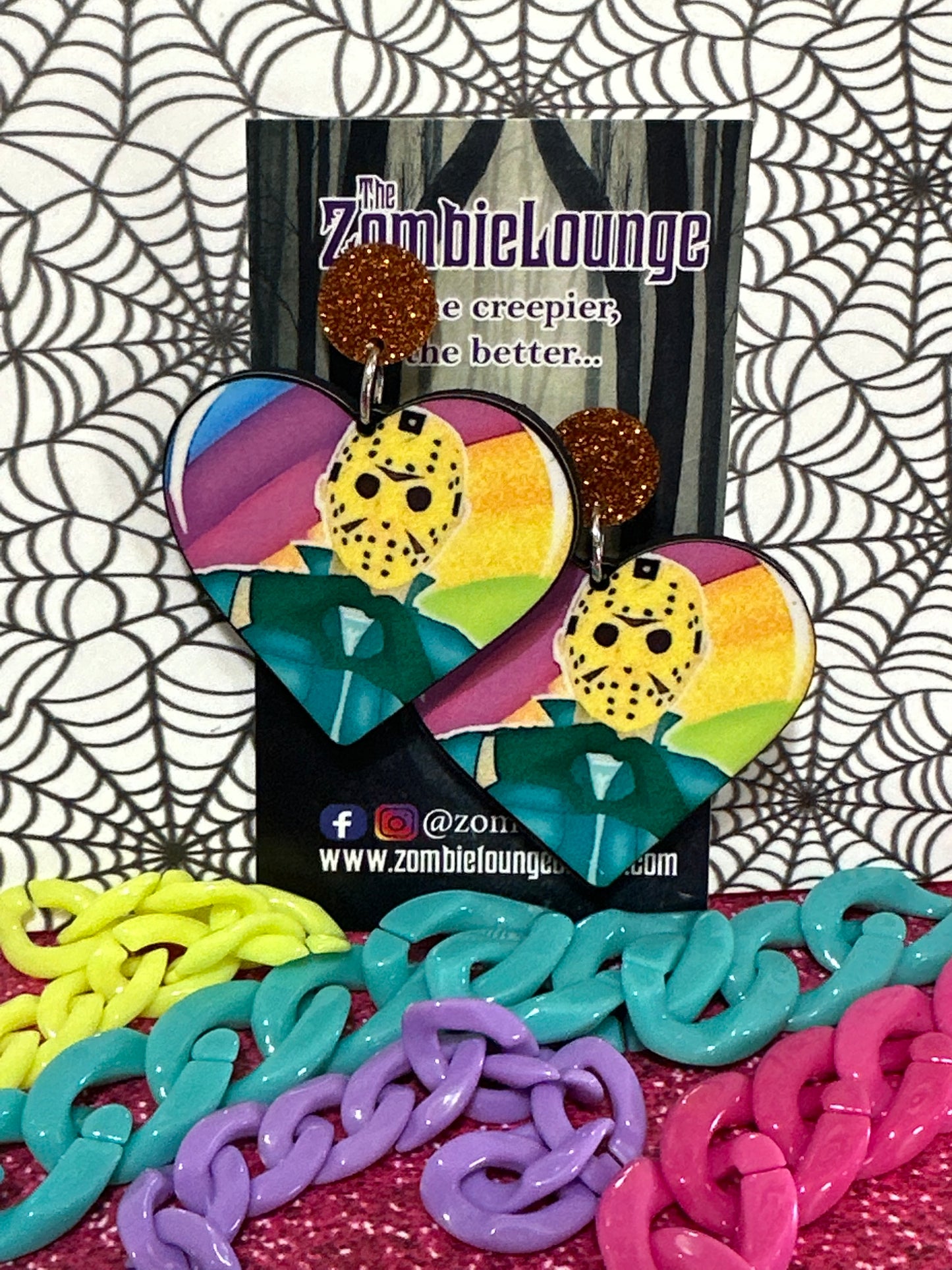 Pastel Slasher Earrings