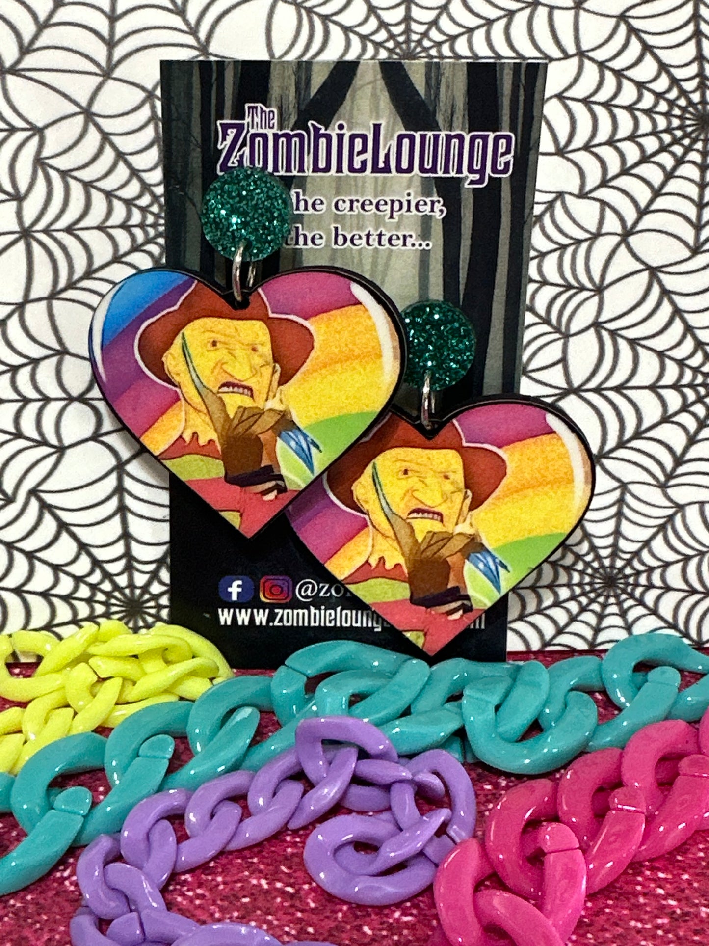 Pastel Slasher Earrings