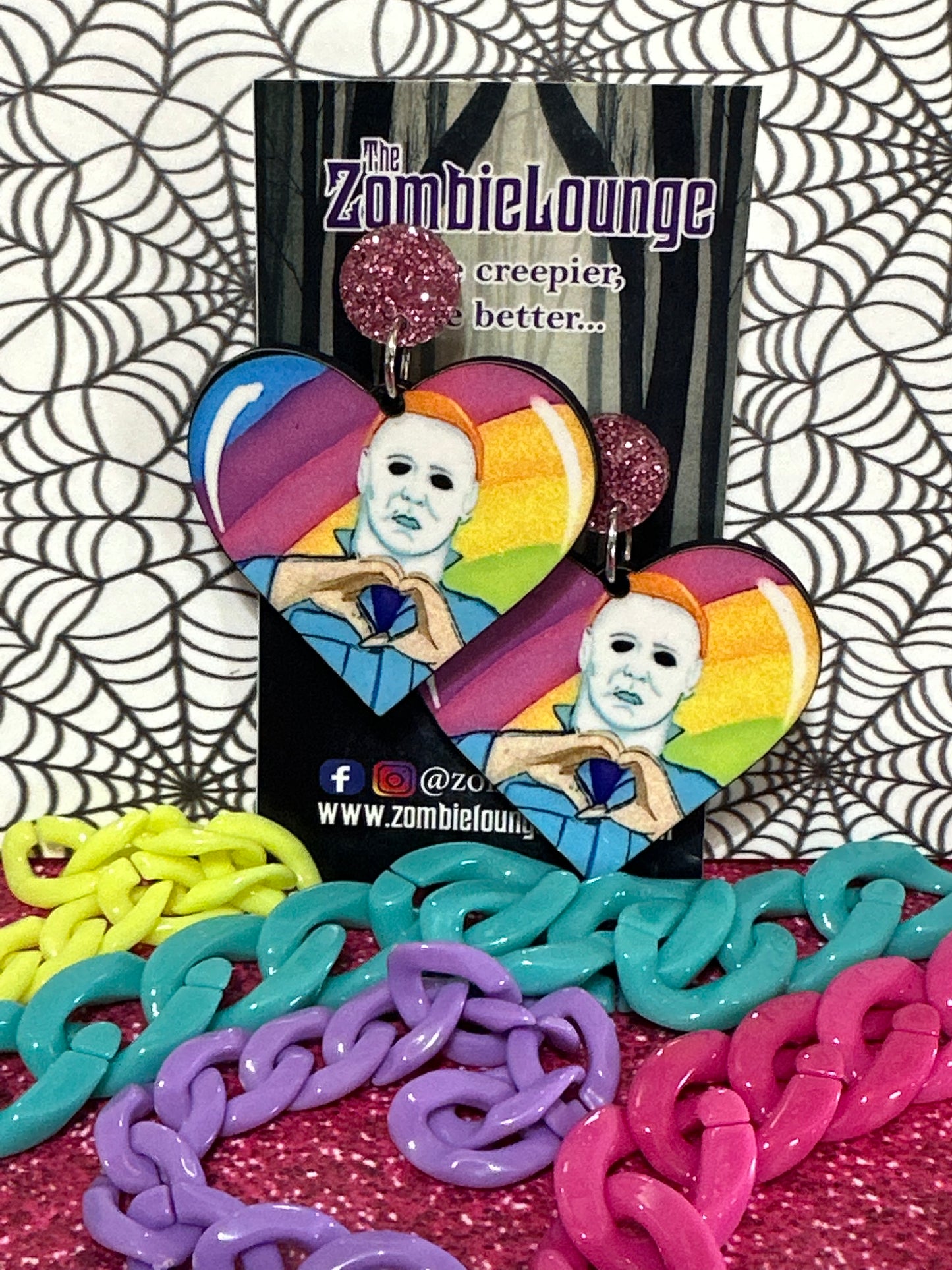 Pastel Slasher Earrings