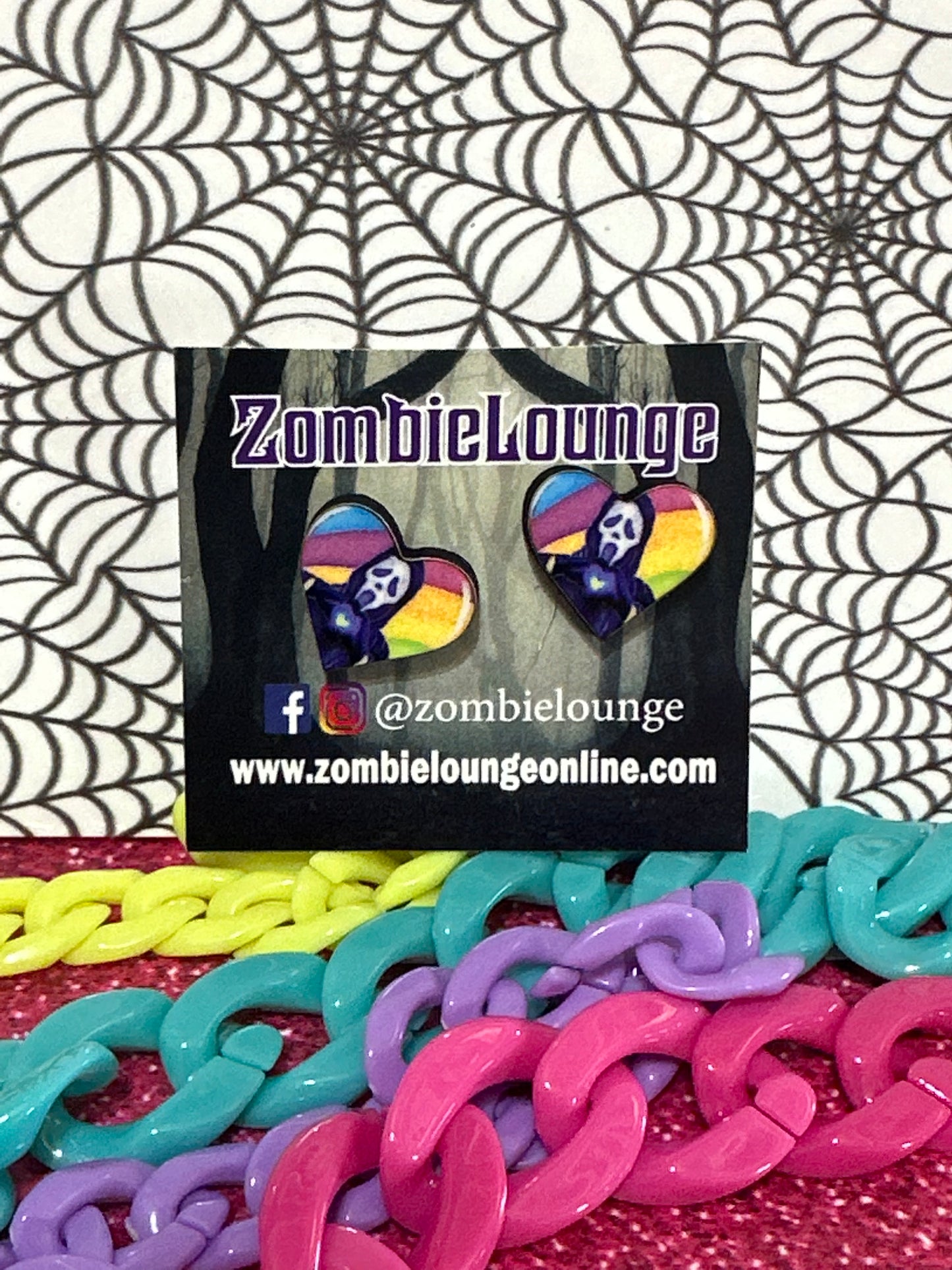 Pastel Slasher Earrings