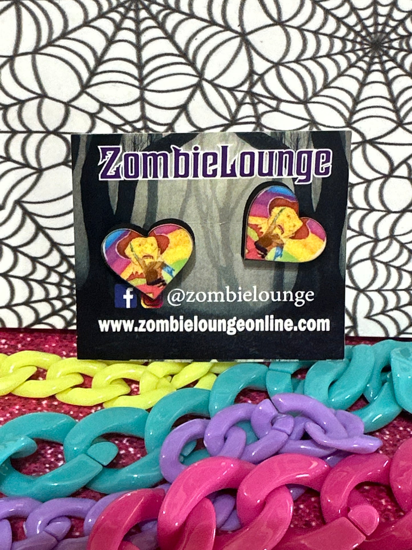Pastel Slasher Earrings