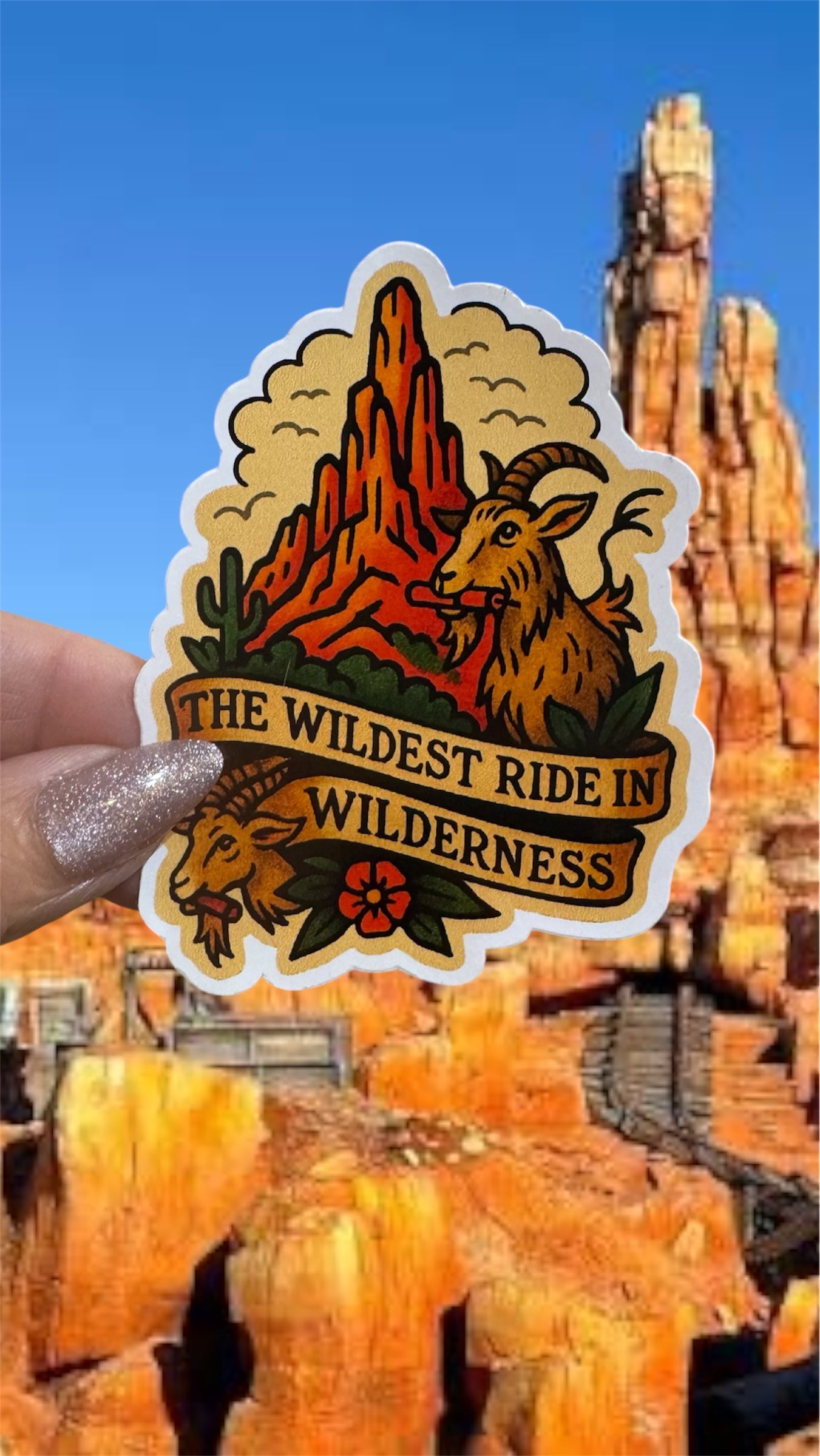 Wildest Ride Sticker