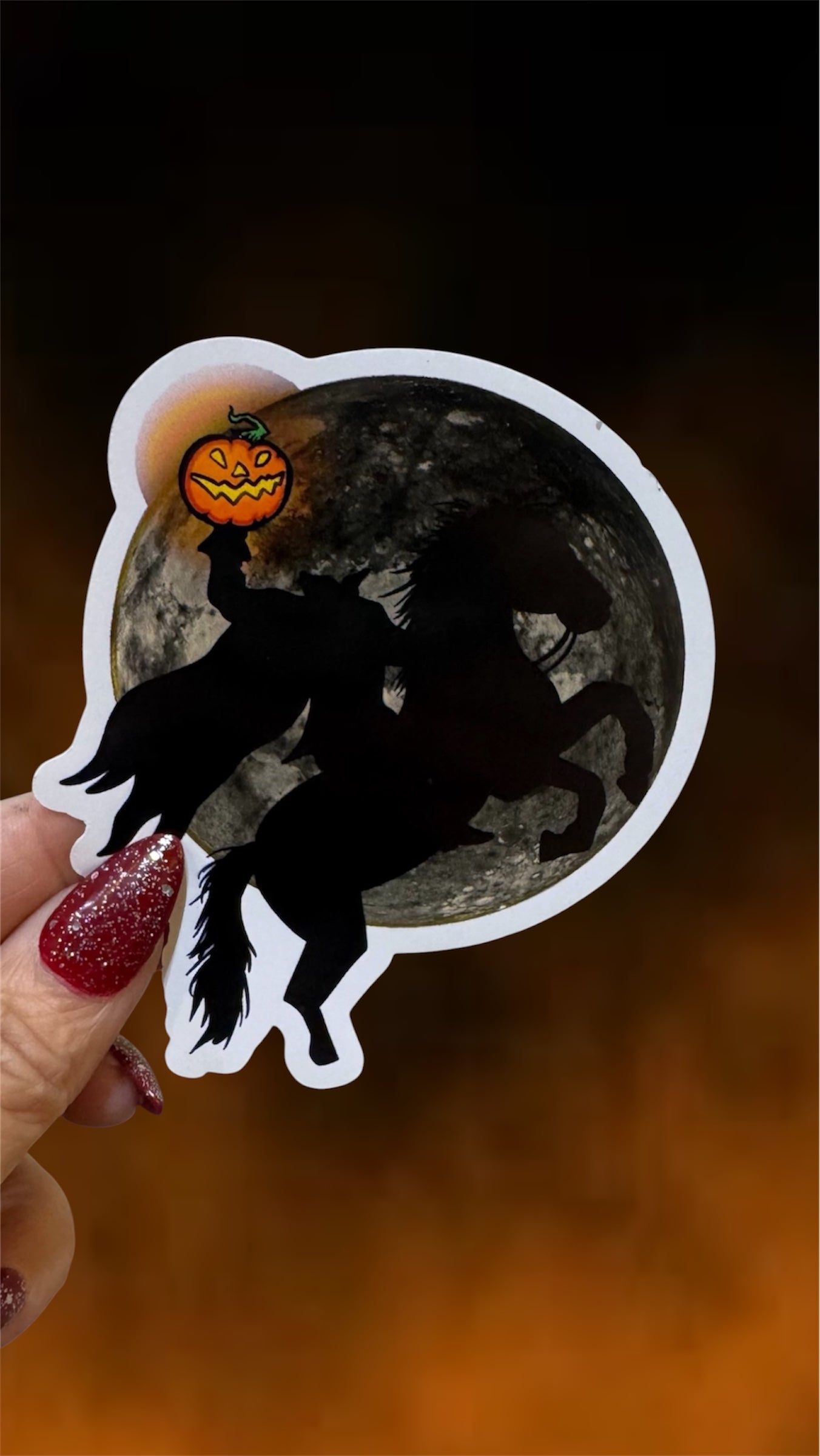 Headless Horseman Sticker