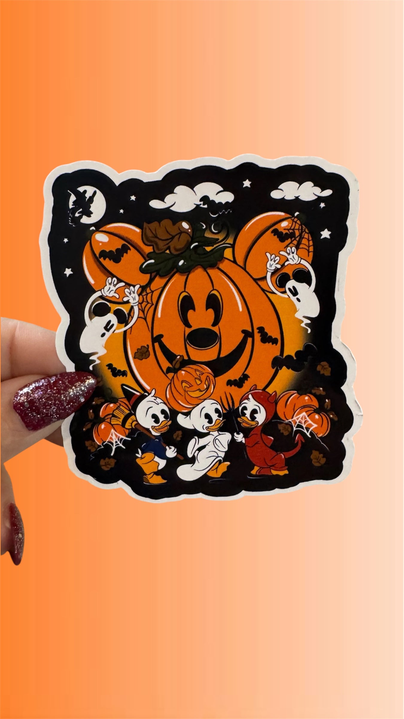 Trick or Treat on Main Street Sticker