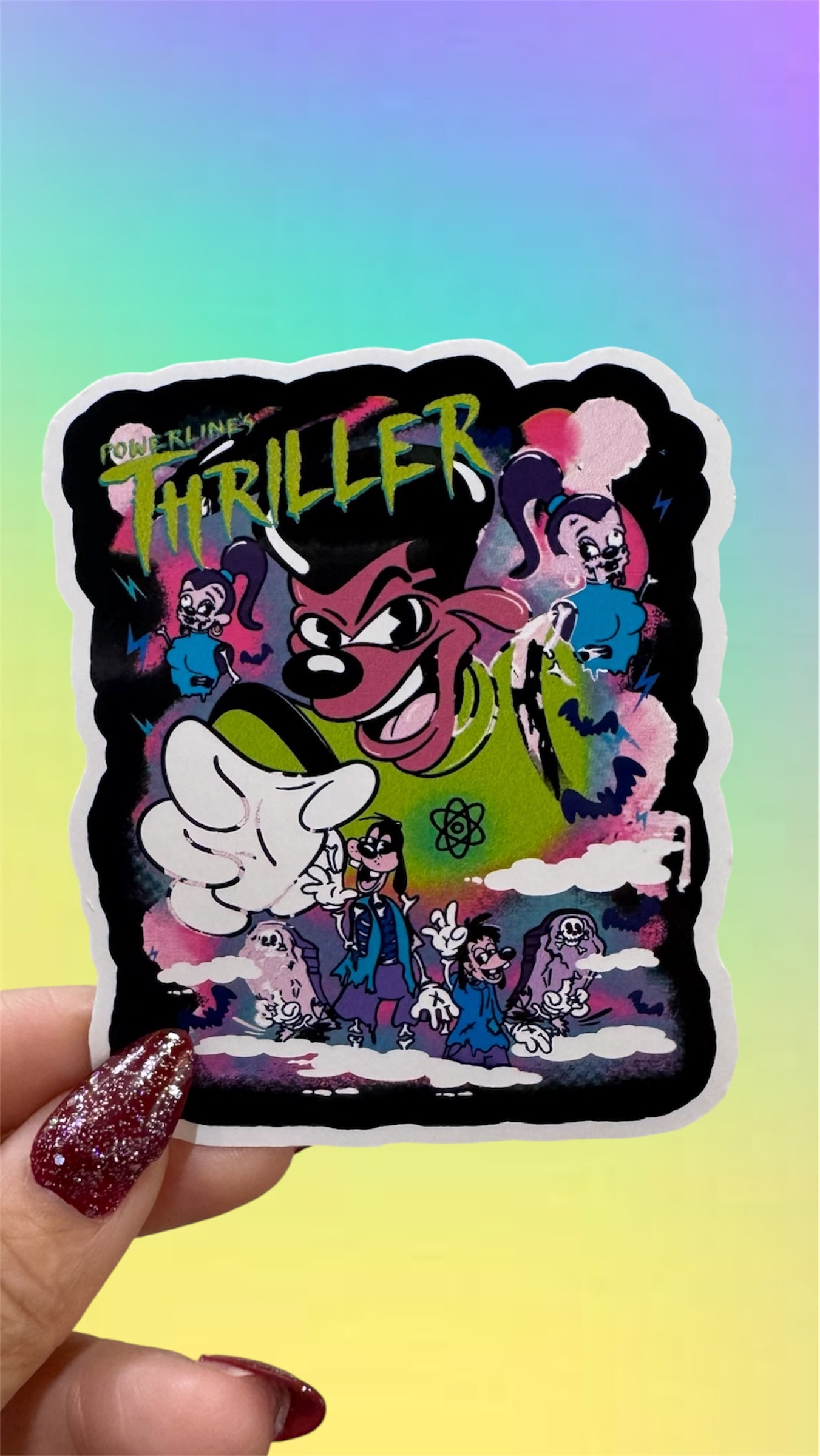 Thriller Sticker