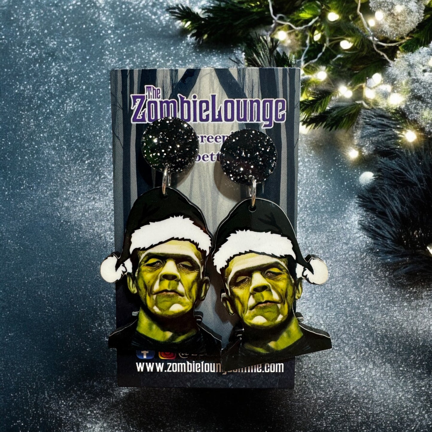 Christmas Frankie Earrings