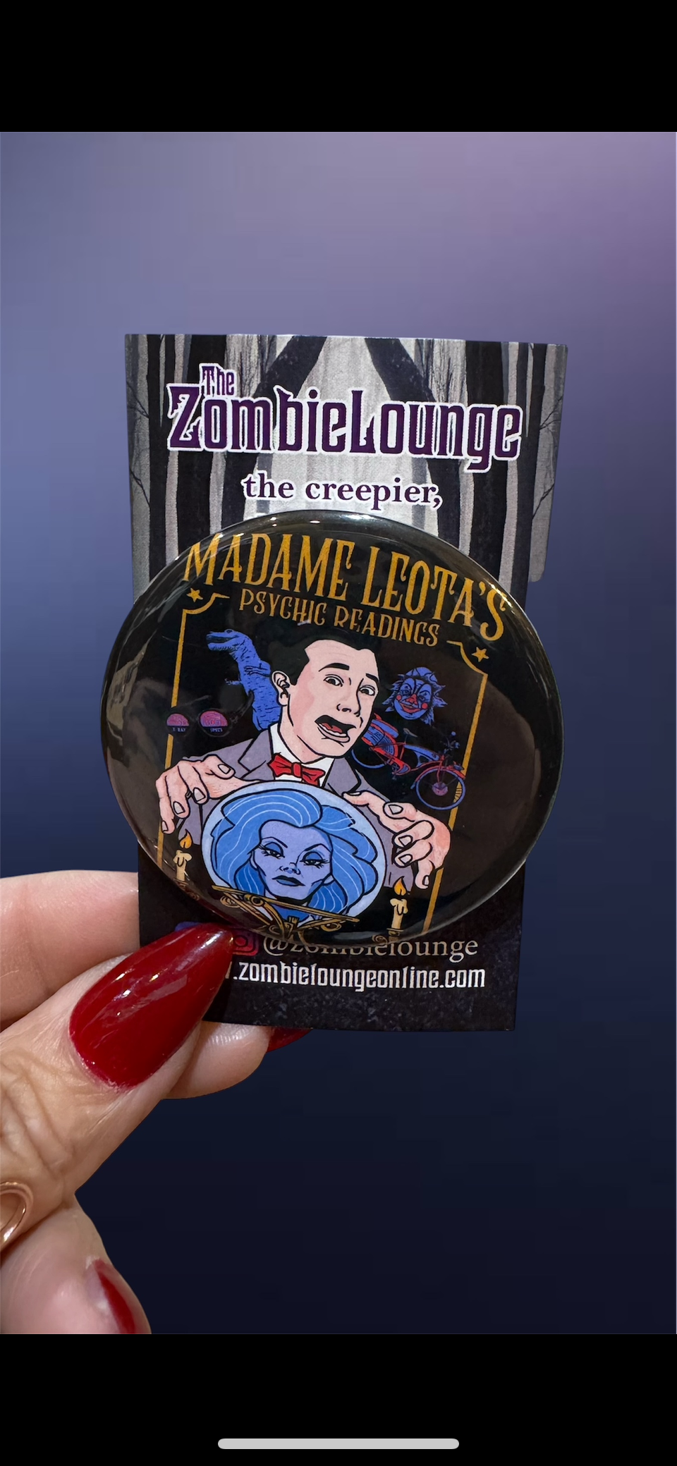Fortune Teller Button