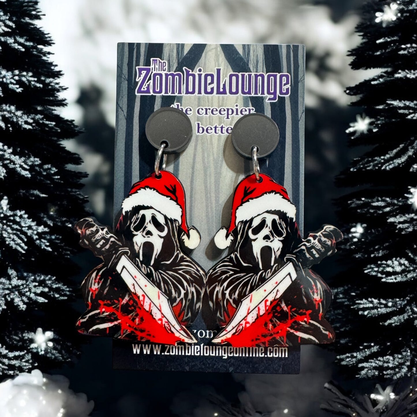 Santa Slasher Earrings