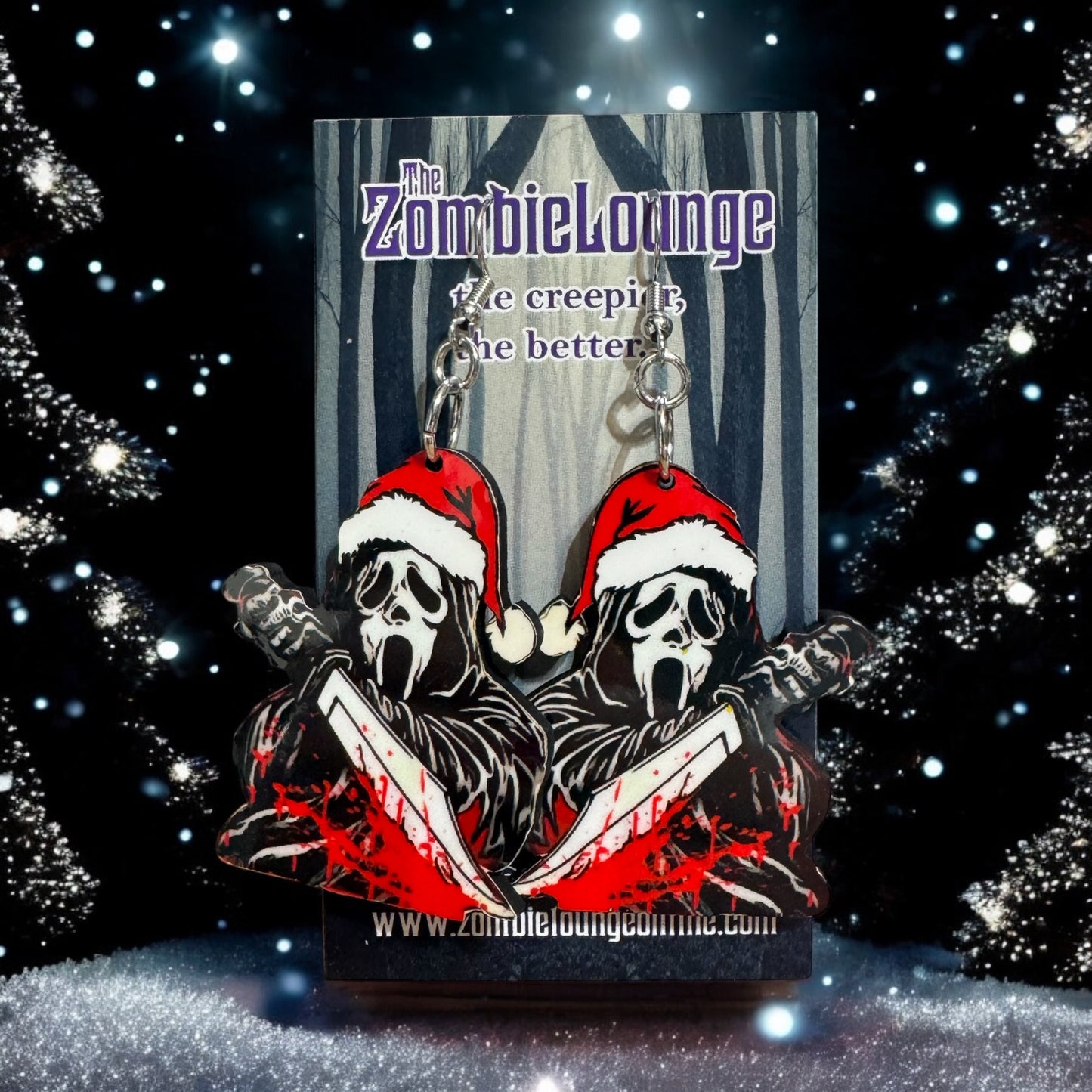 Santa Slasher Earrings