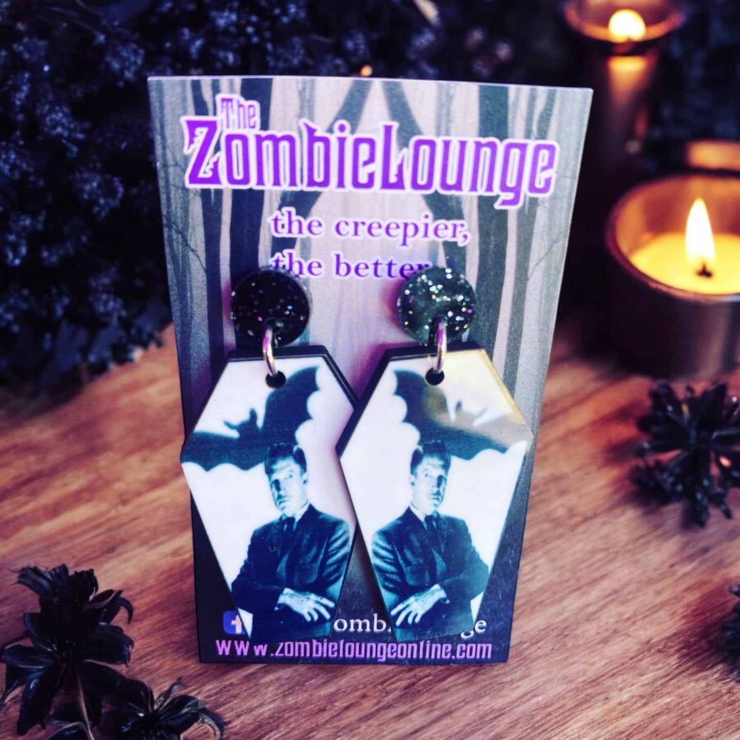 Coffin Vincent Earrings